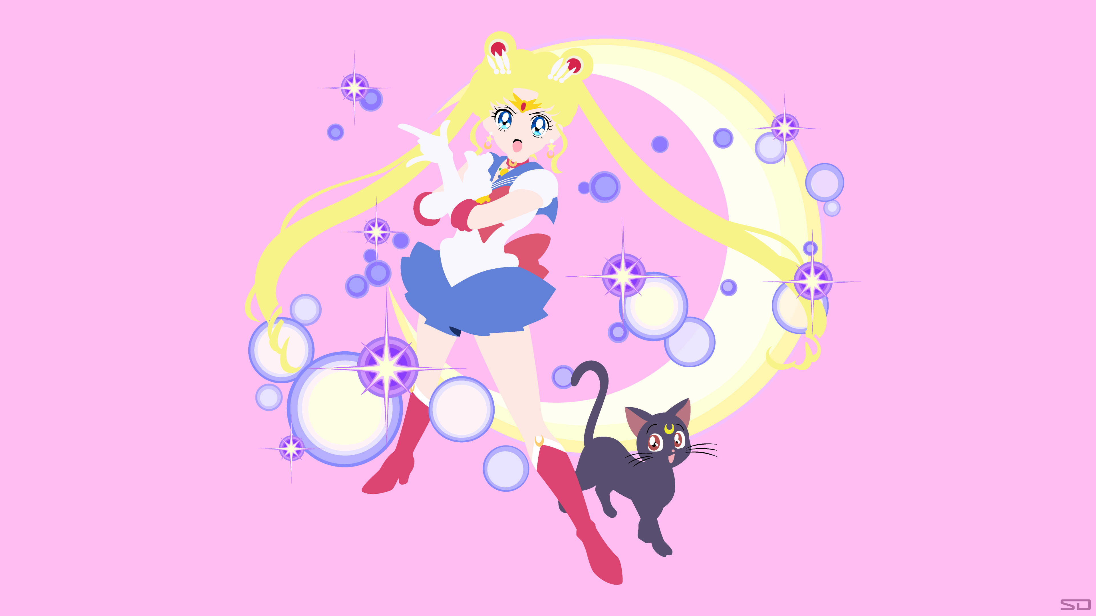 Luna Sailor Moon Sailor Moon 3840x2160