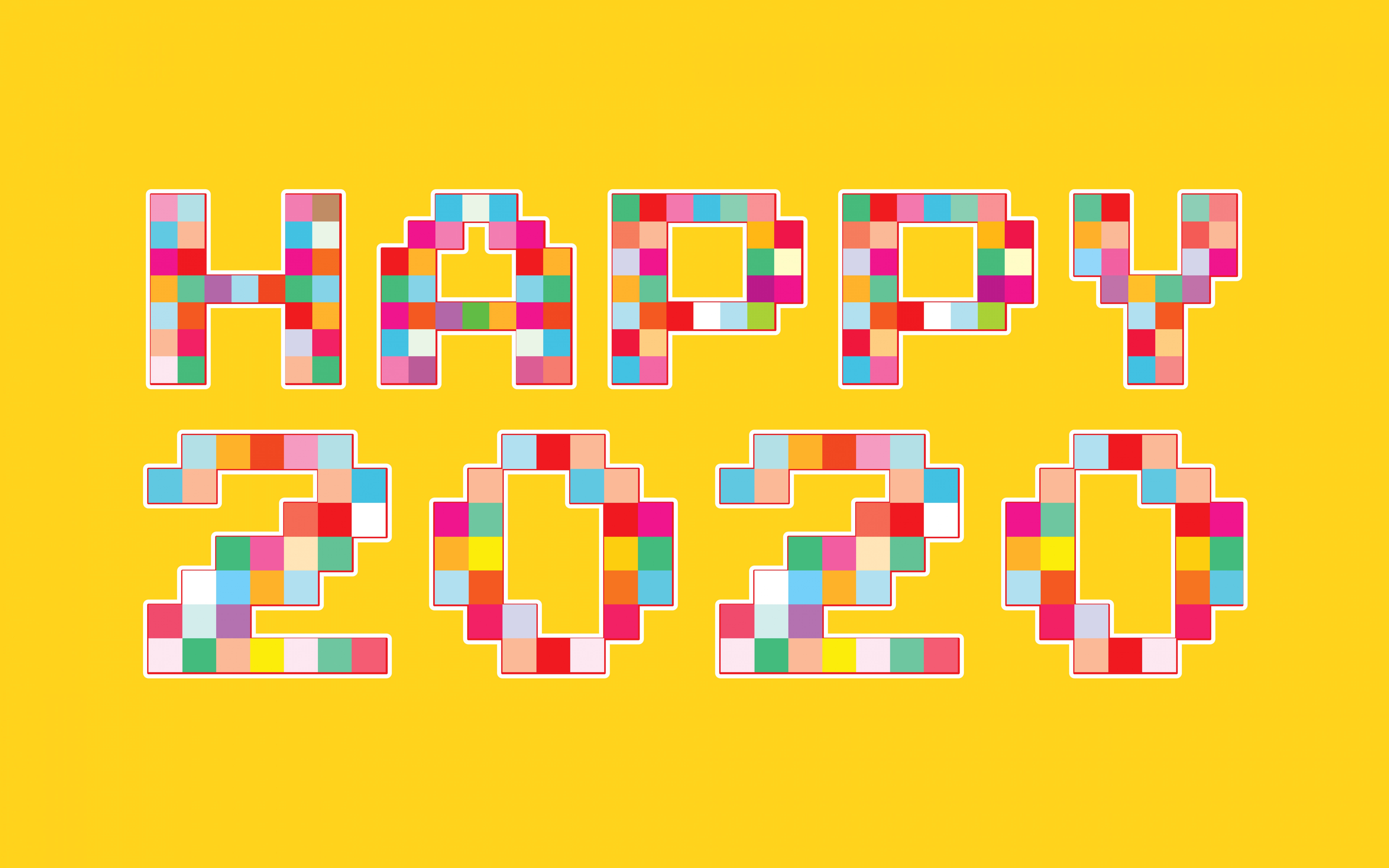 Colors New Year New Year 2020 7680x4800