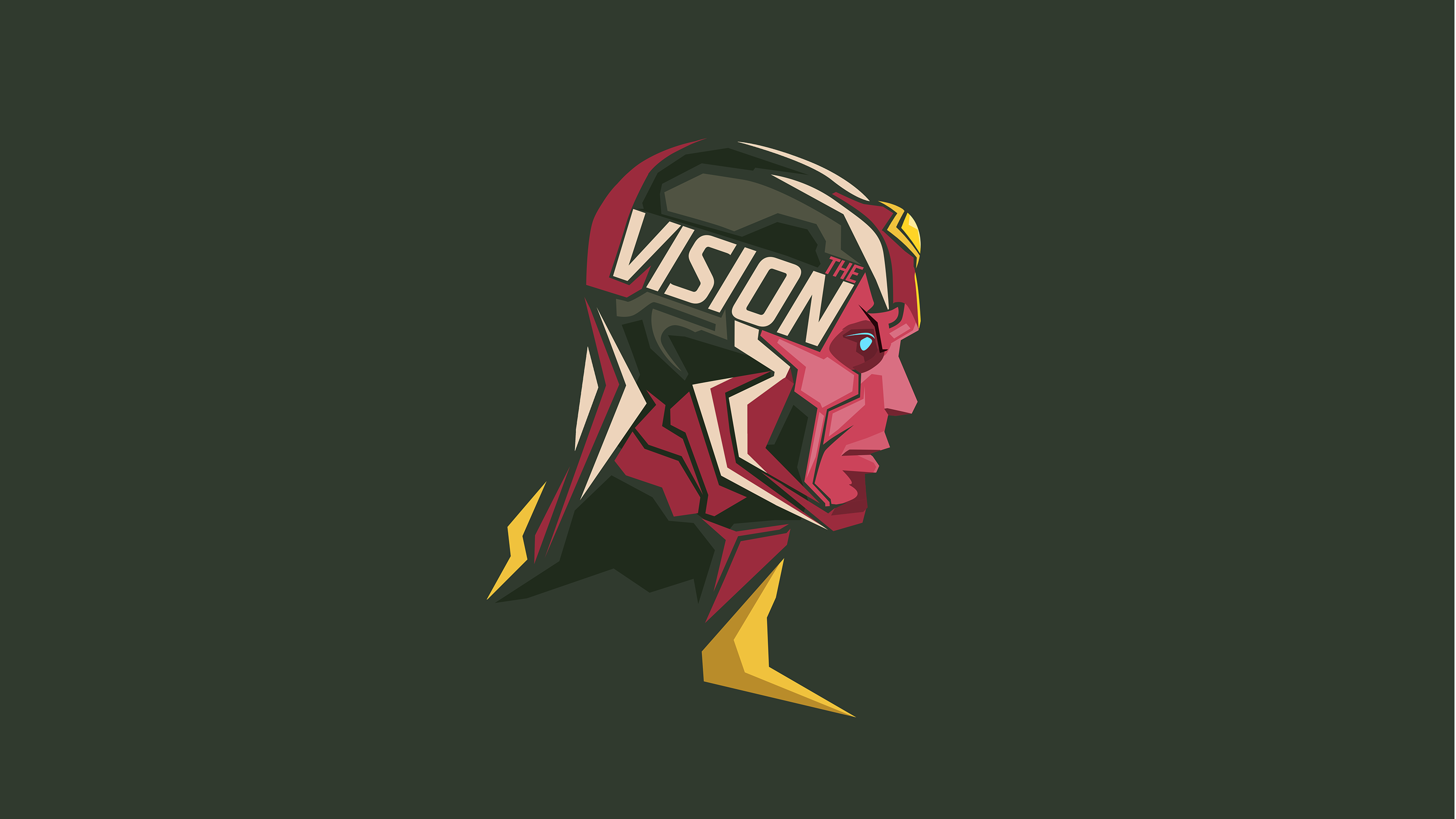 Vision Marvel Comics 7680x4320