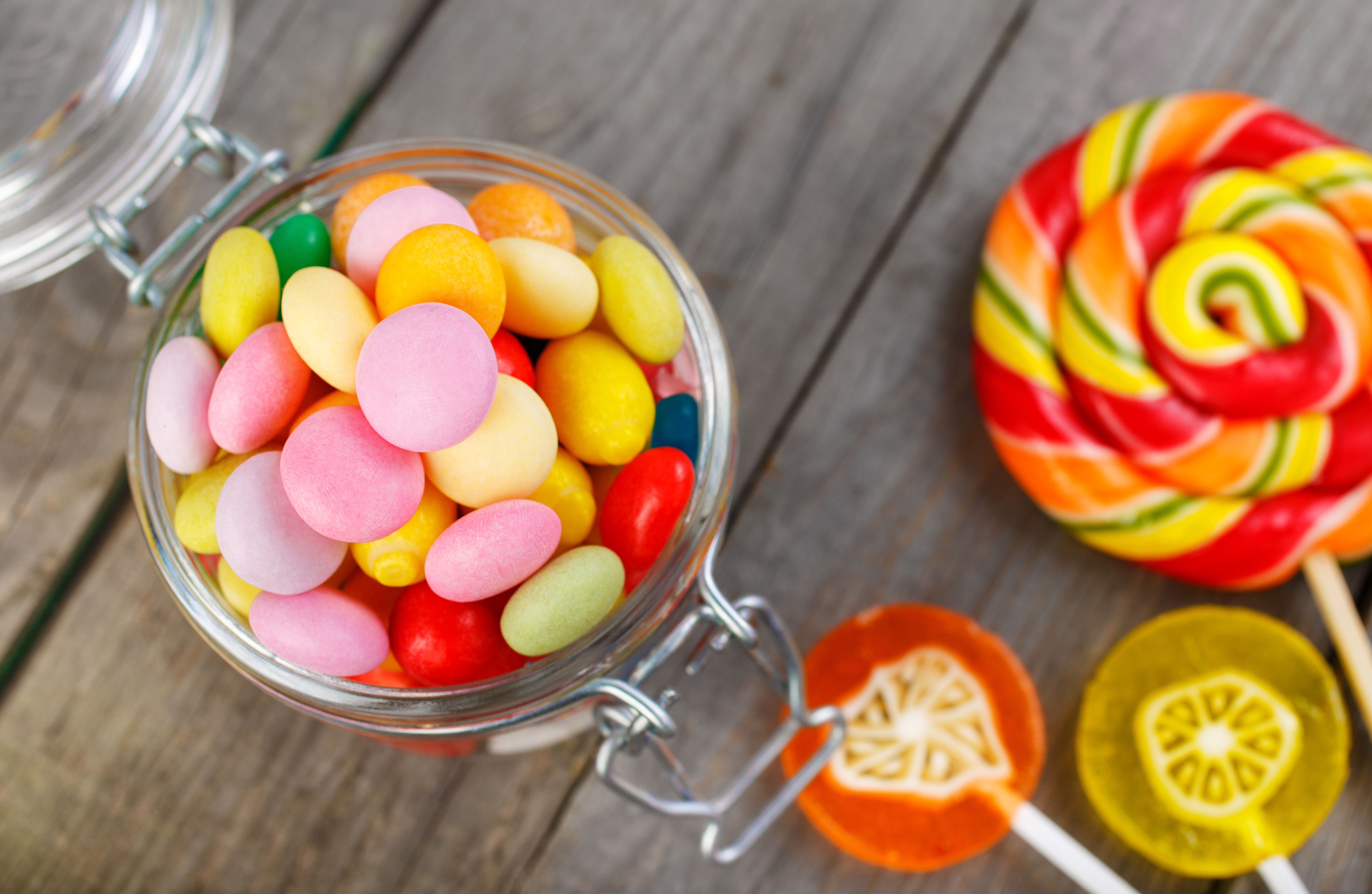 Candy Colorful Lollipop Sweets 5086x3313