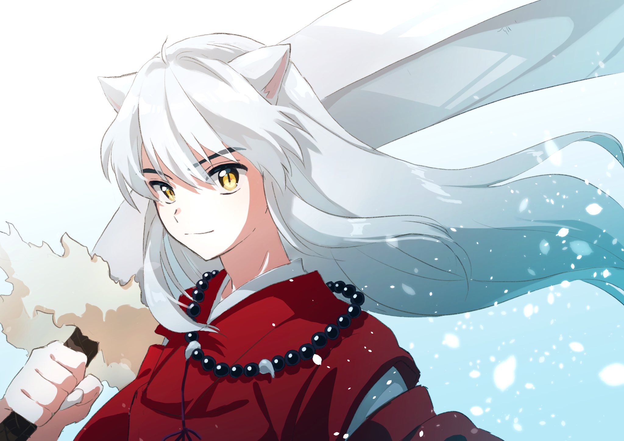 Animal Ears Boy Inuyasha White Hair 2048x1448