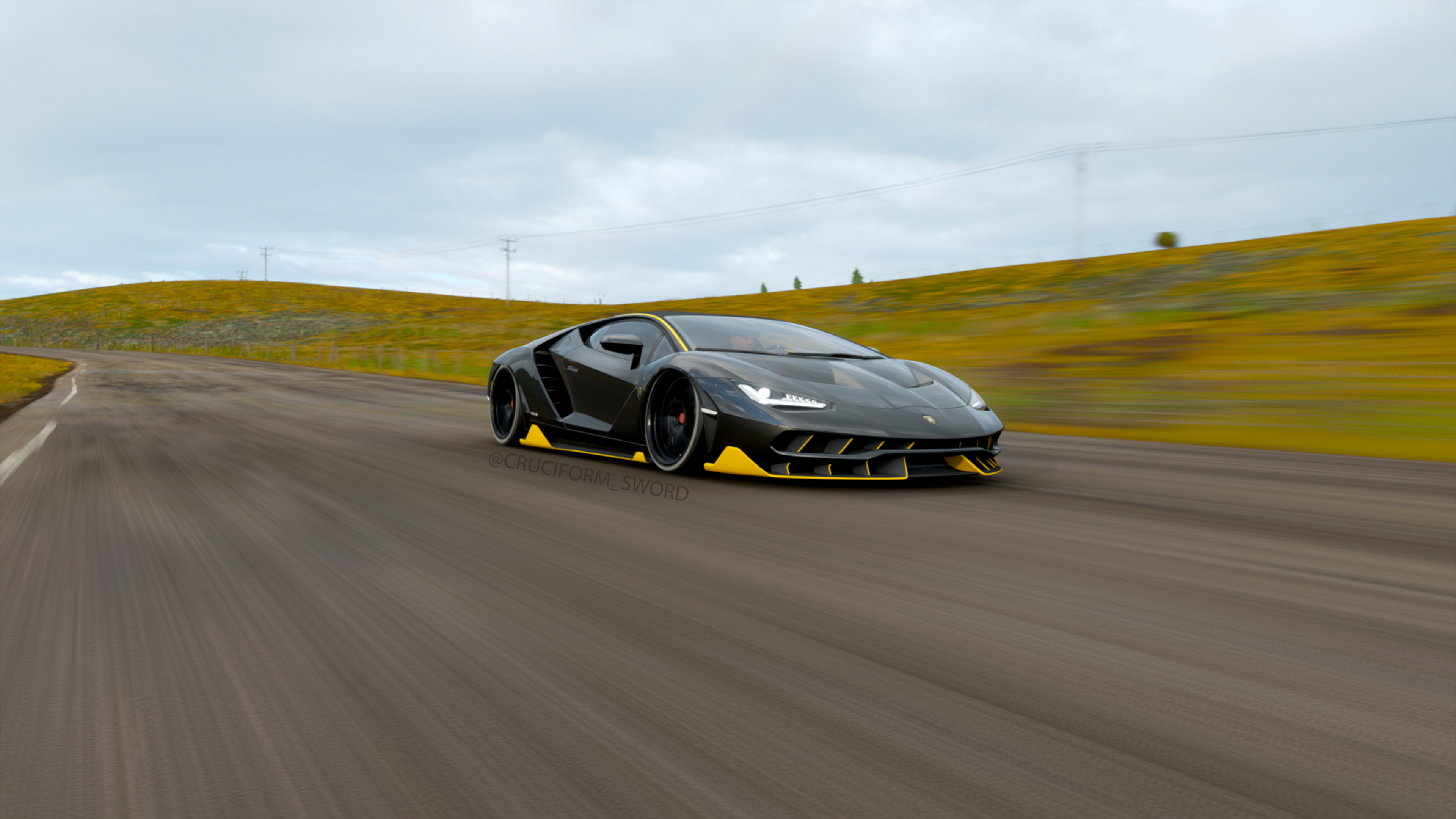 Forza Horizon 4 Forza Horizon Forza Games In Game Screen Shot Lamborghini Lamborghini Centenario Vid 3840x2160