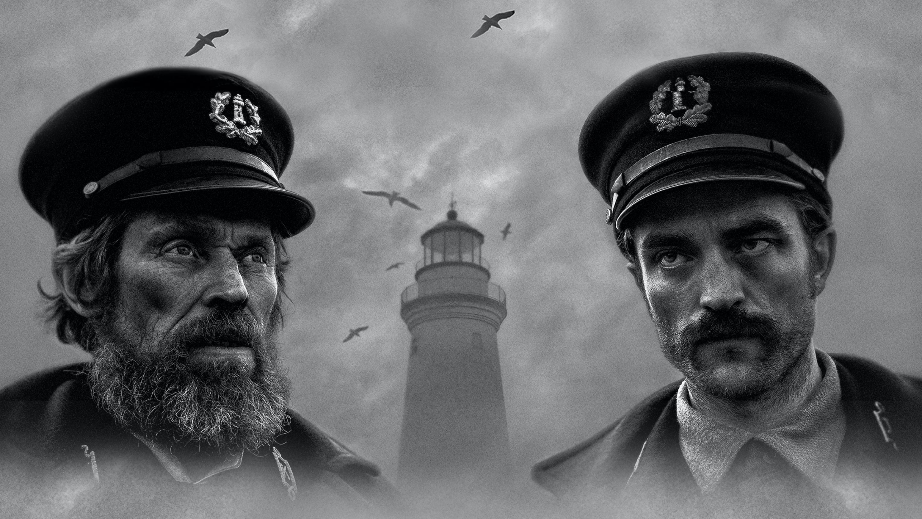 Robert Pattinson The Lighthouse Movie Willem Dafoe 3100x1745