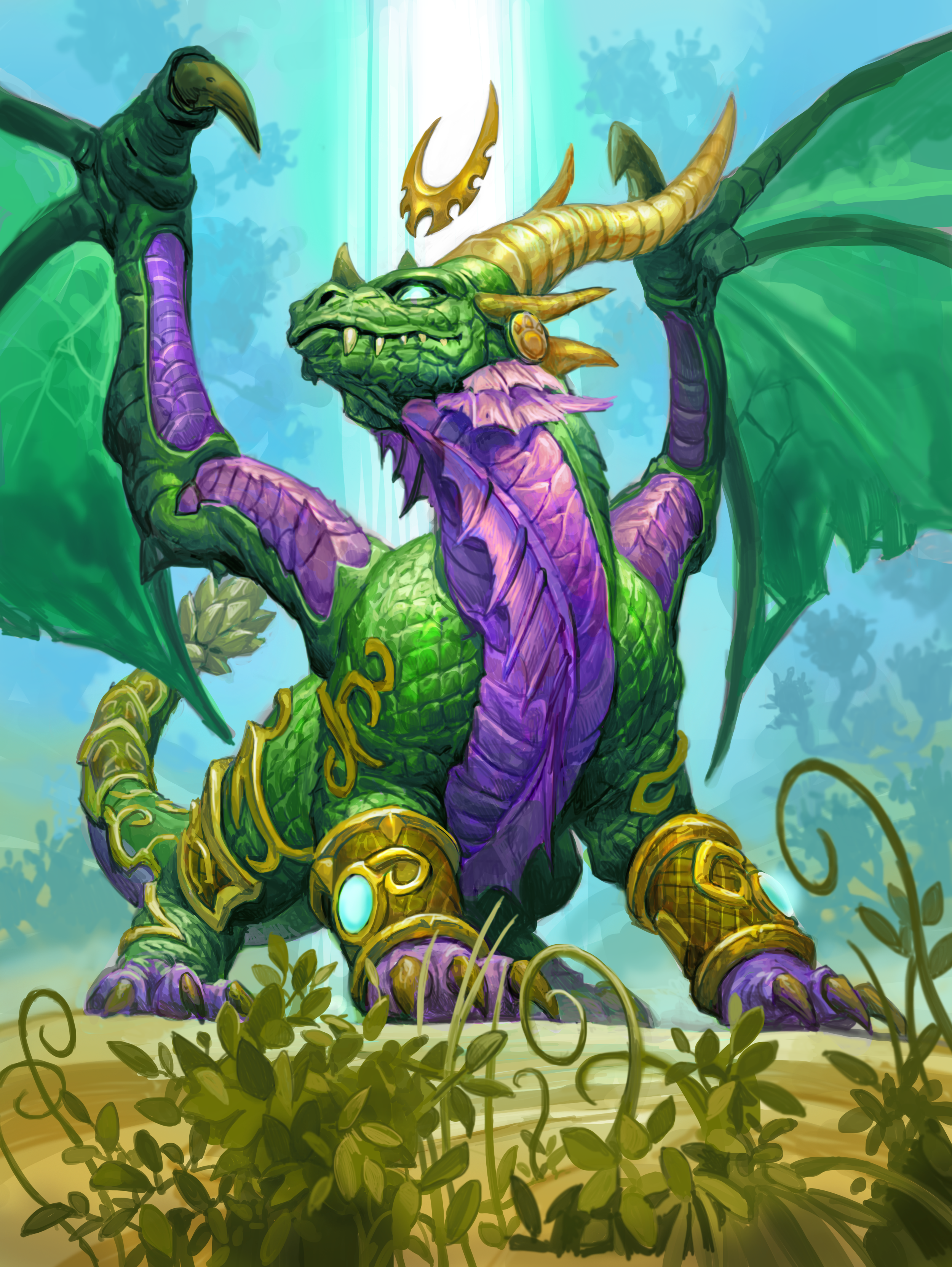 Ysera Hearthstone Blizzard Entertainment 2500x3325