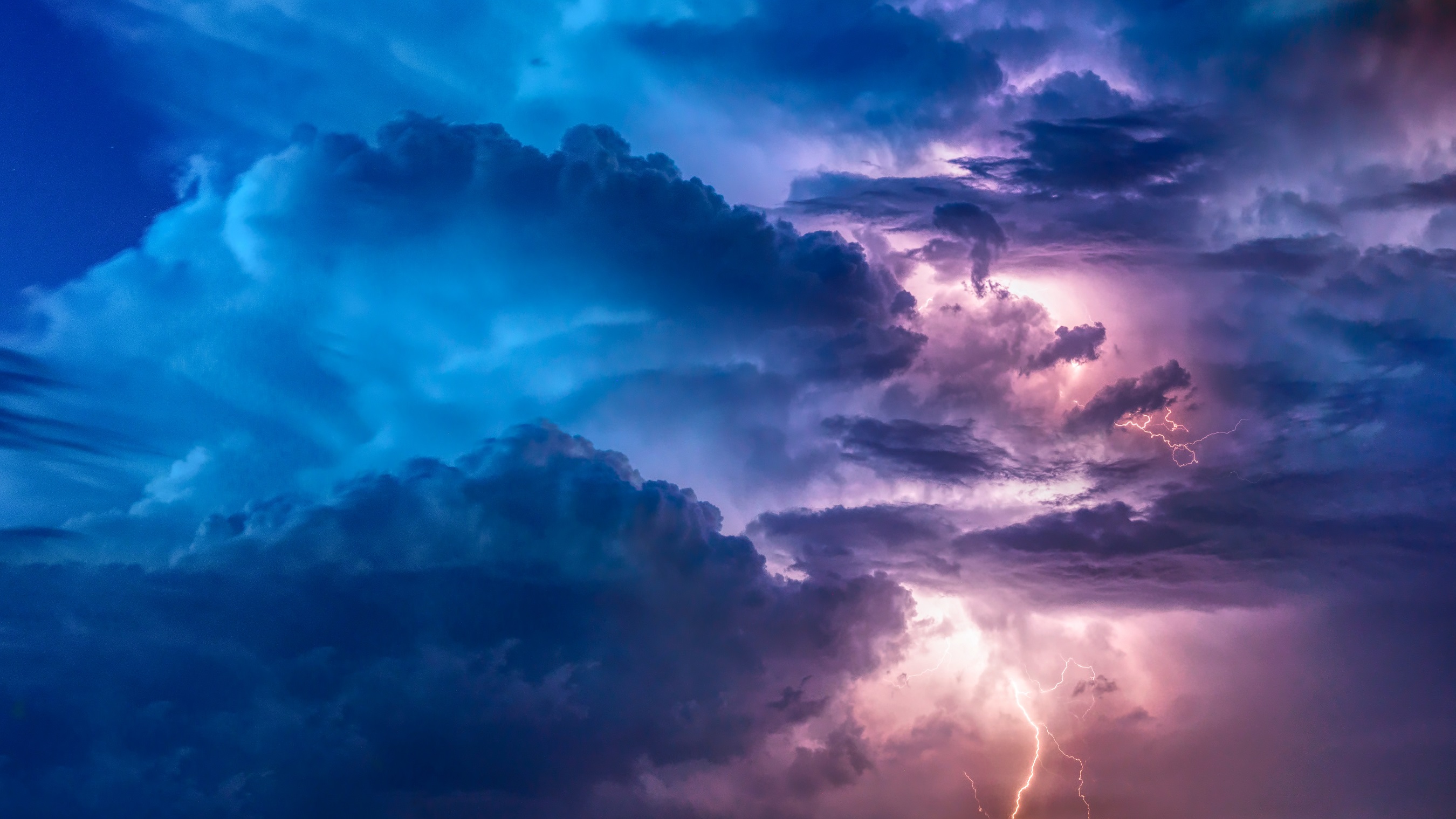 Cloud Lightning Nature Storm 2700x1519