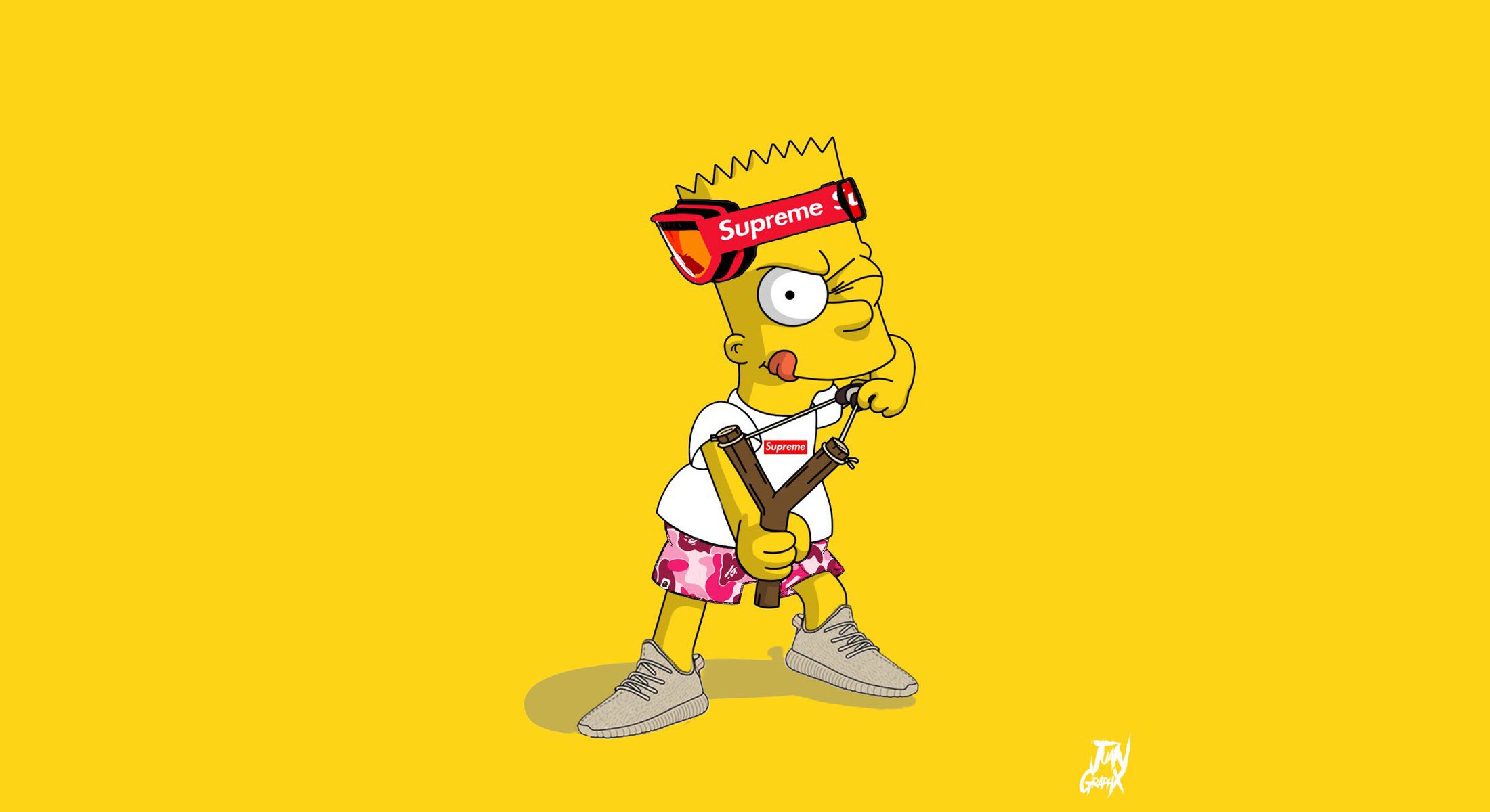 Bart Simpson Supreme Brand The Simpsons 2200x1200