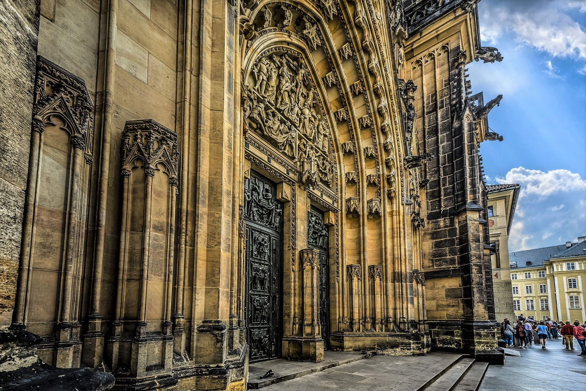Architecture Cathedral Prague Religious St Vitus Cathedral 1920x1281