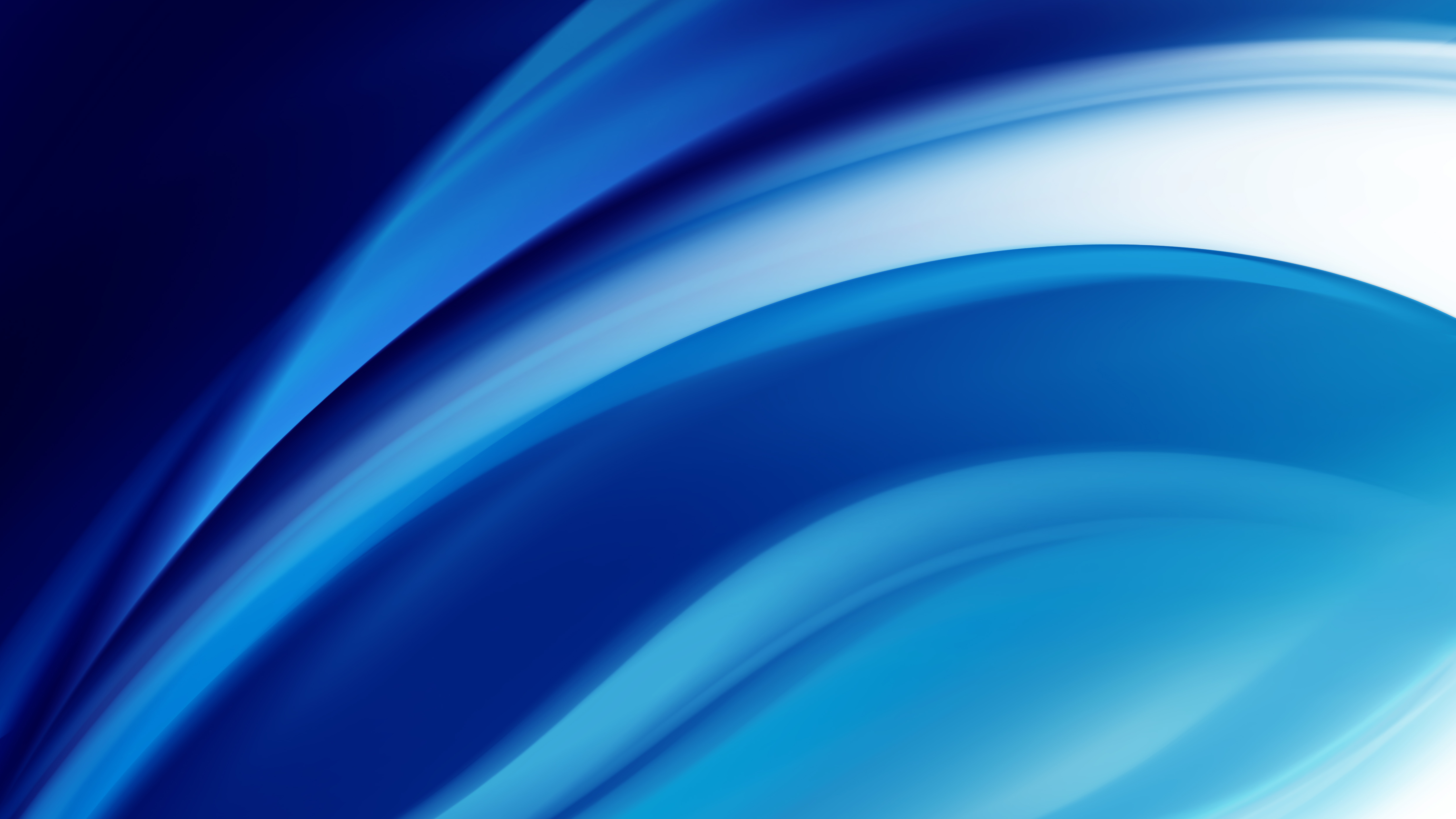 Abstract 3D Abstract Wavy Lines Blue 5120x2880