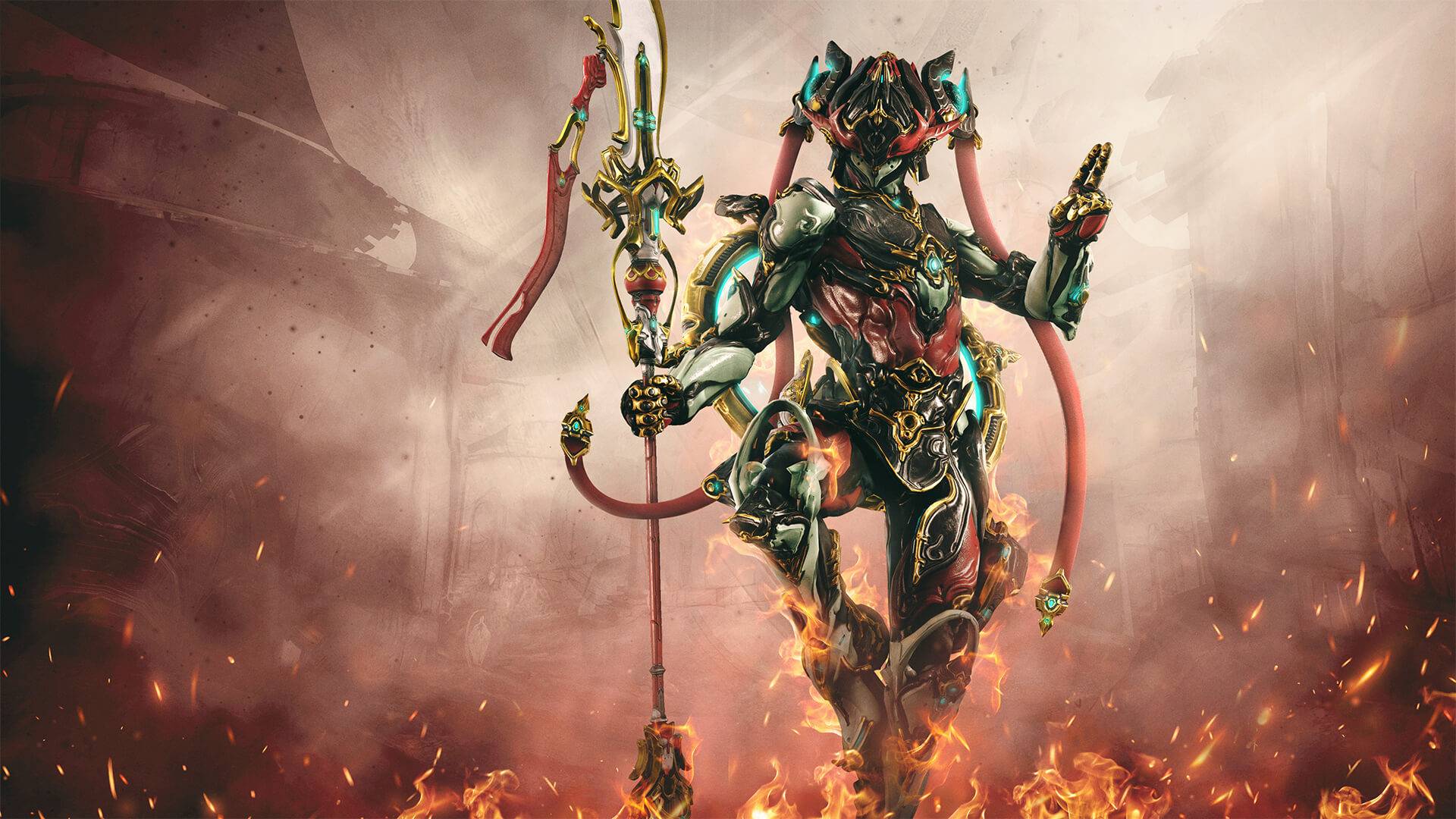 Warframe Video Games Nezha Nezha Warframe 1920x1080