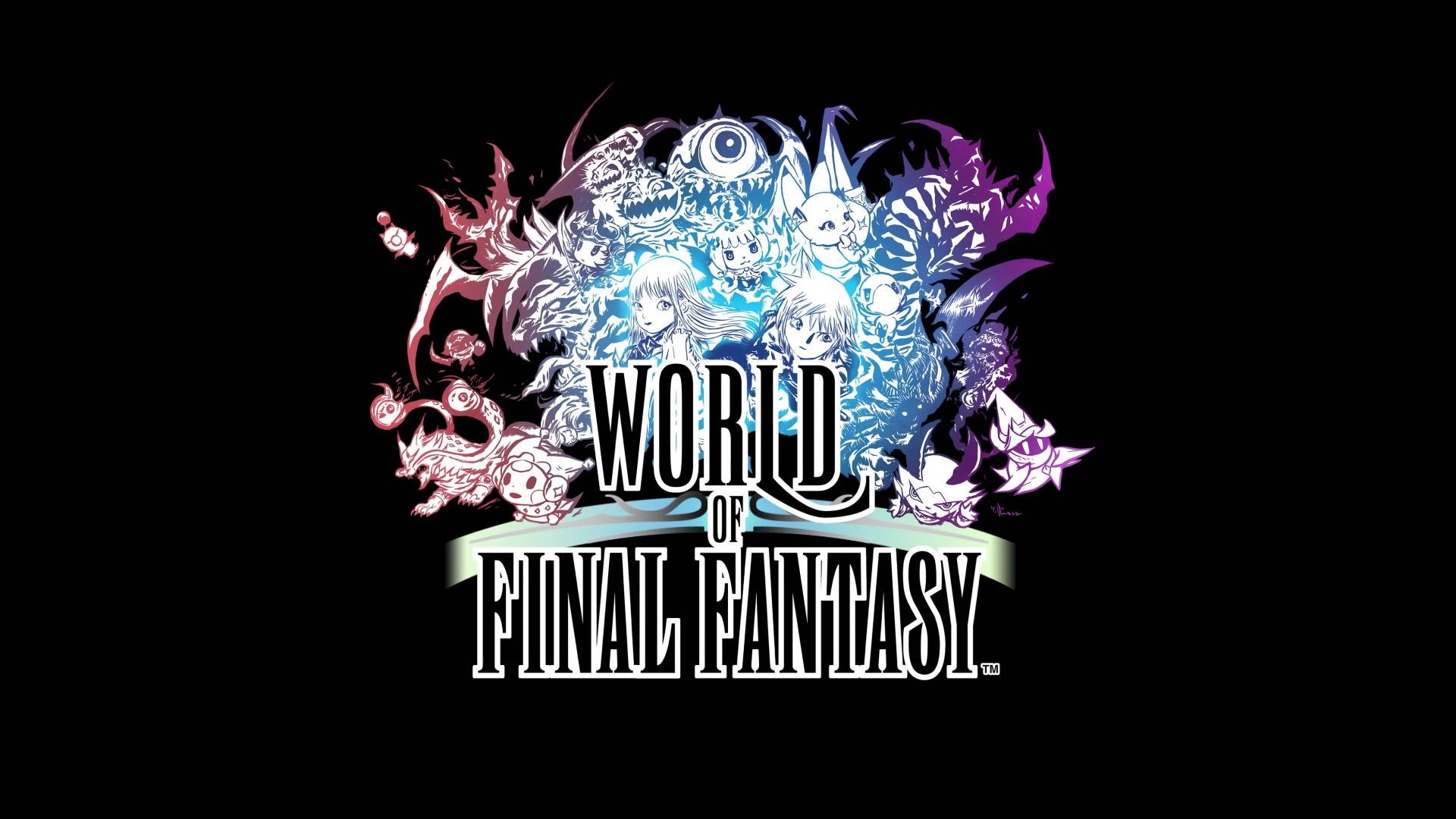 Logo World Of Final Fantasy 1920x1080