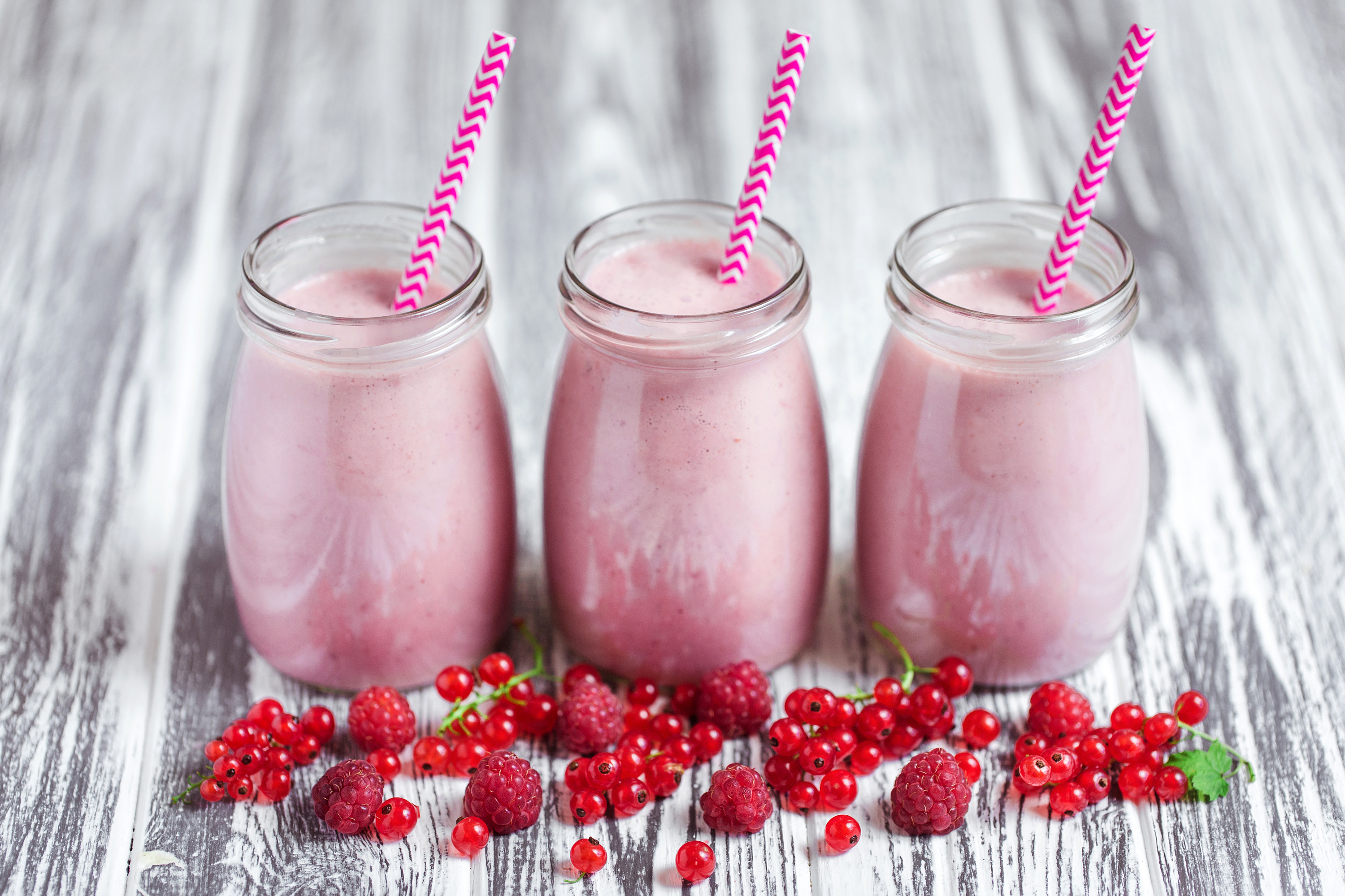 Berry Currants Drink Fruit Raspberry Smoothie Still Life 3000x2000
