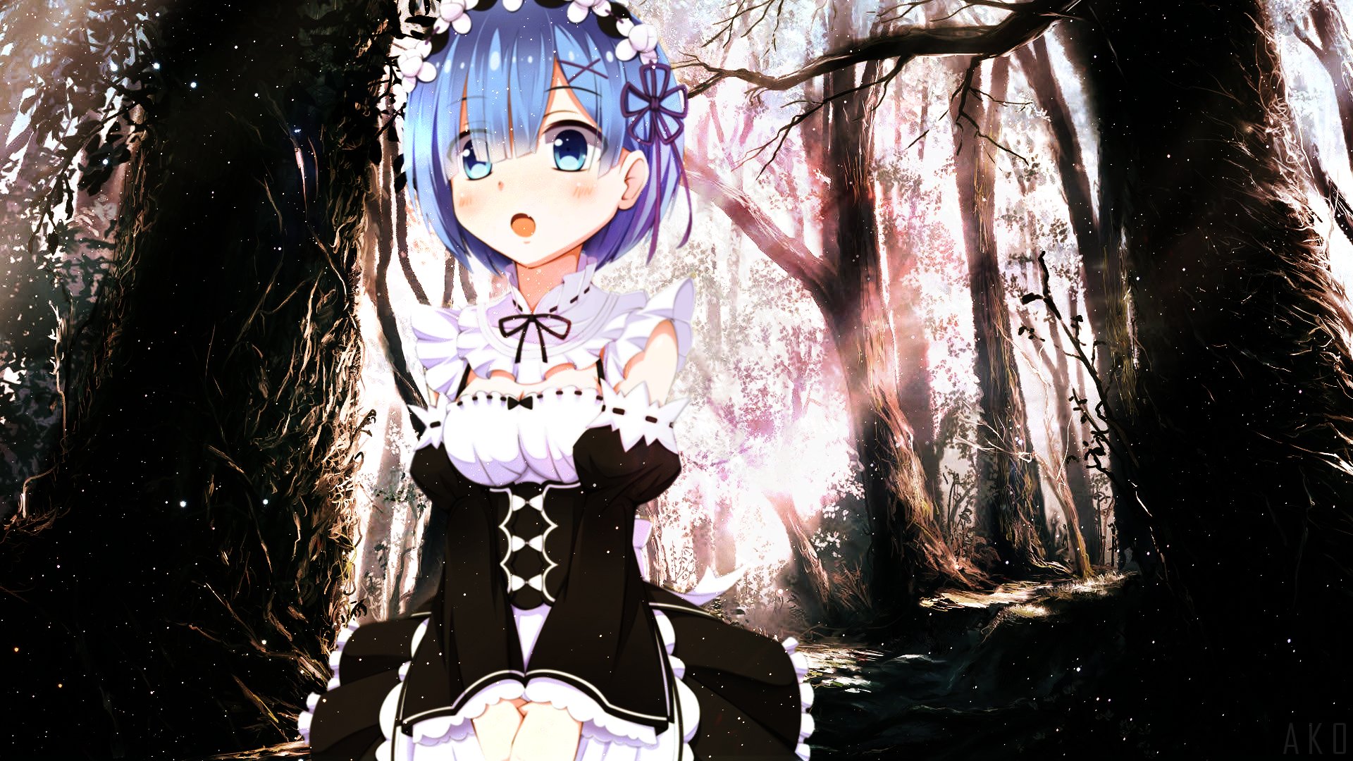 Re Zero Starting Life In Another World Rem Re Zero 1920x1080