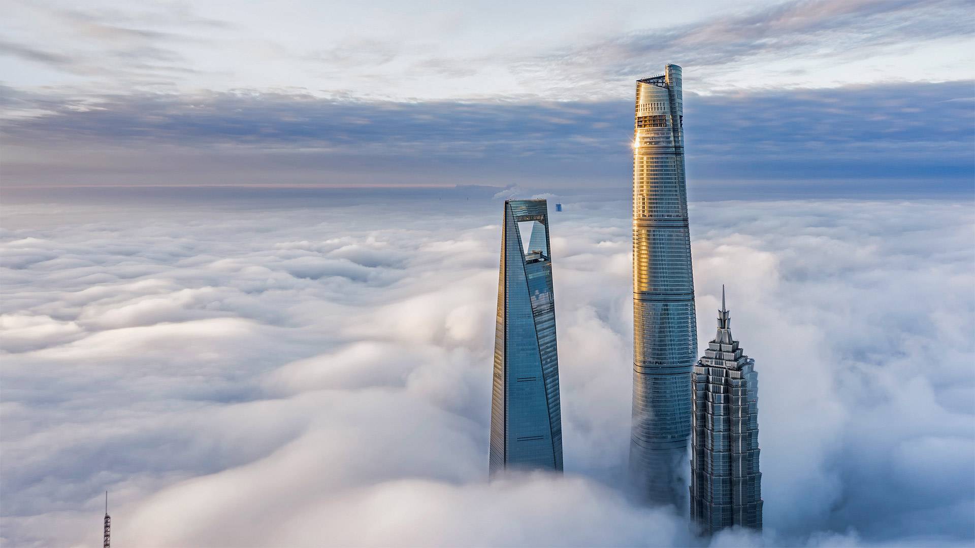 Bing Photography Nature Shanghai Clouds 1920x1080