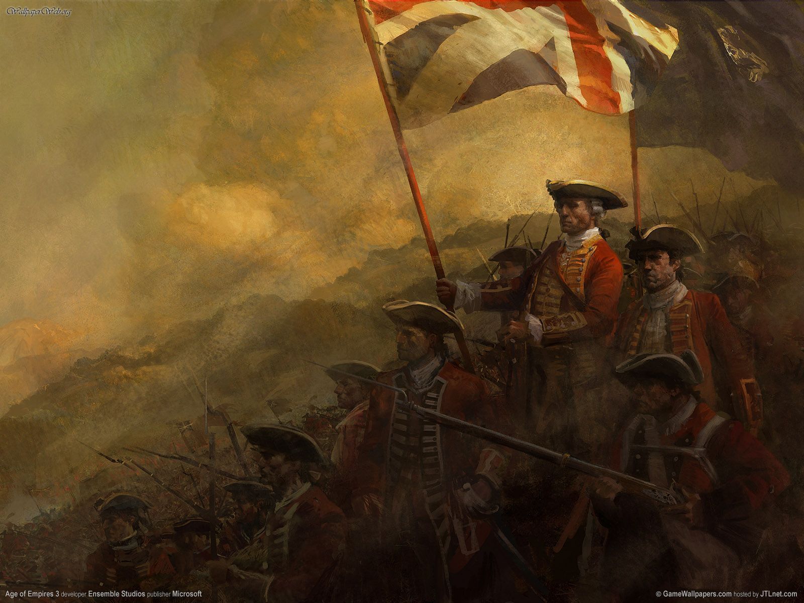 Red Coat British Army Age Of Empires 1600x1200