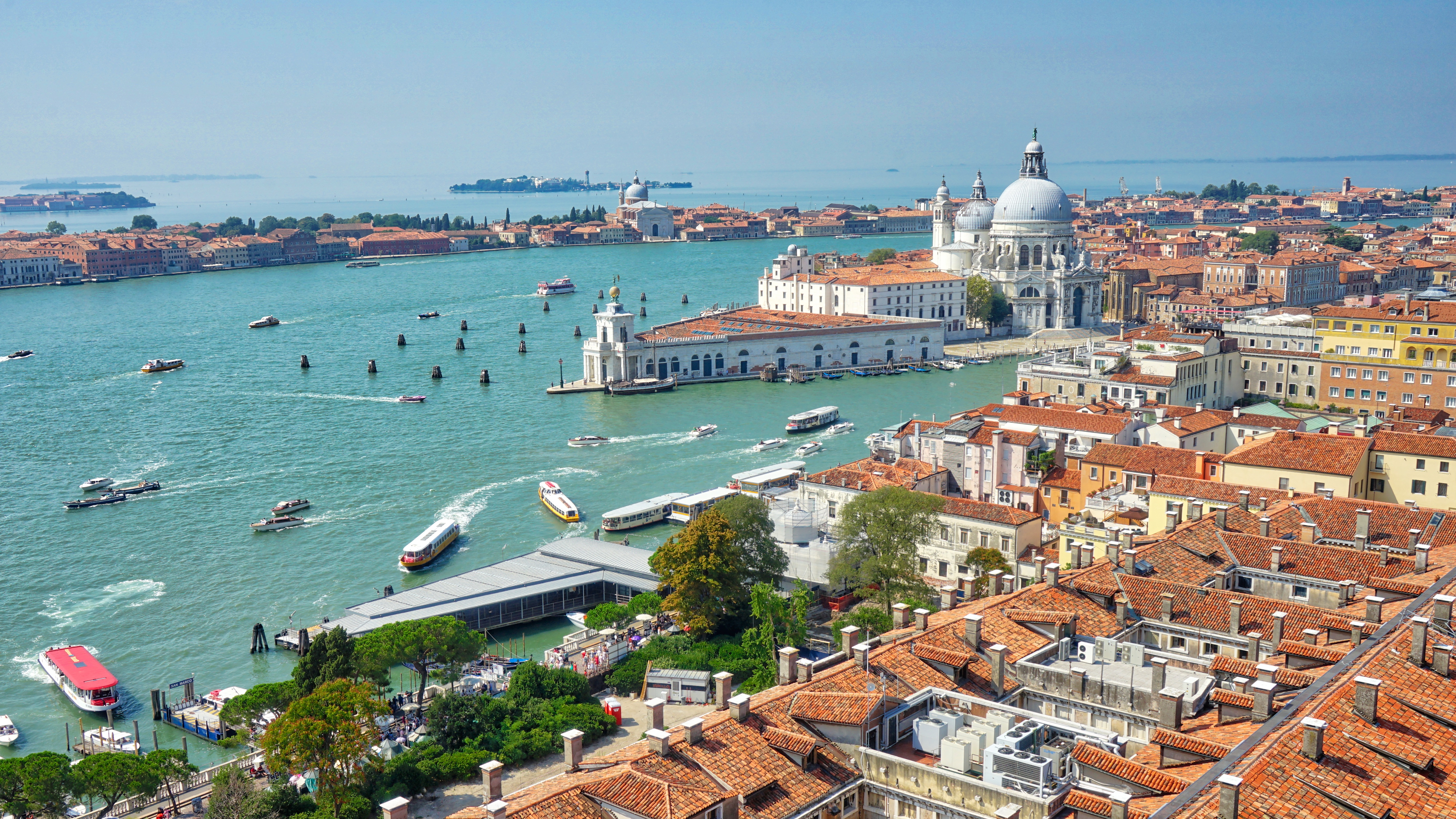 Boat Building City Italy Venice 5551x3123