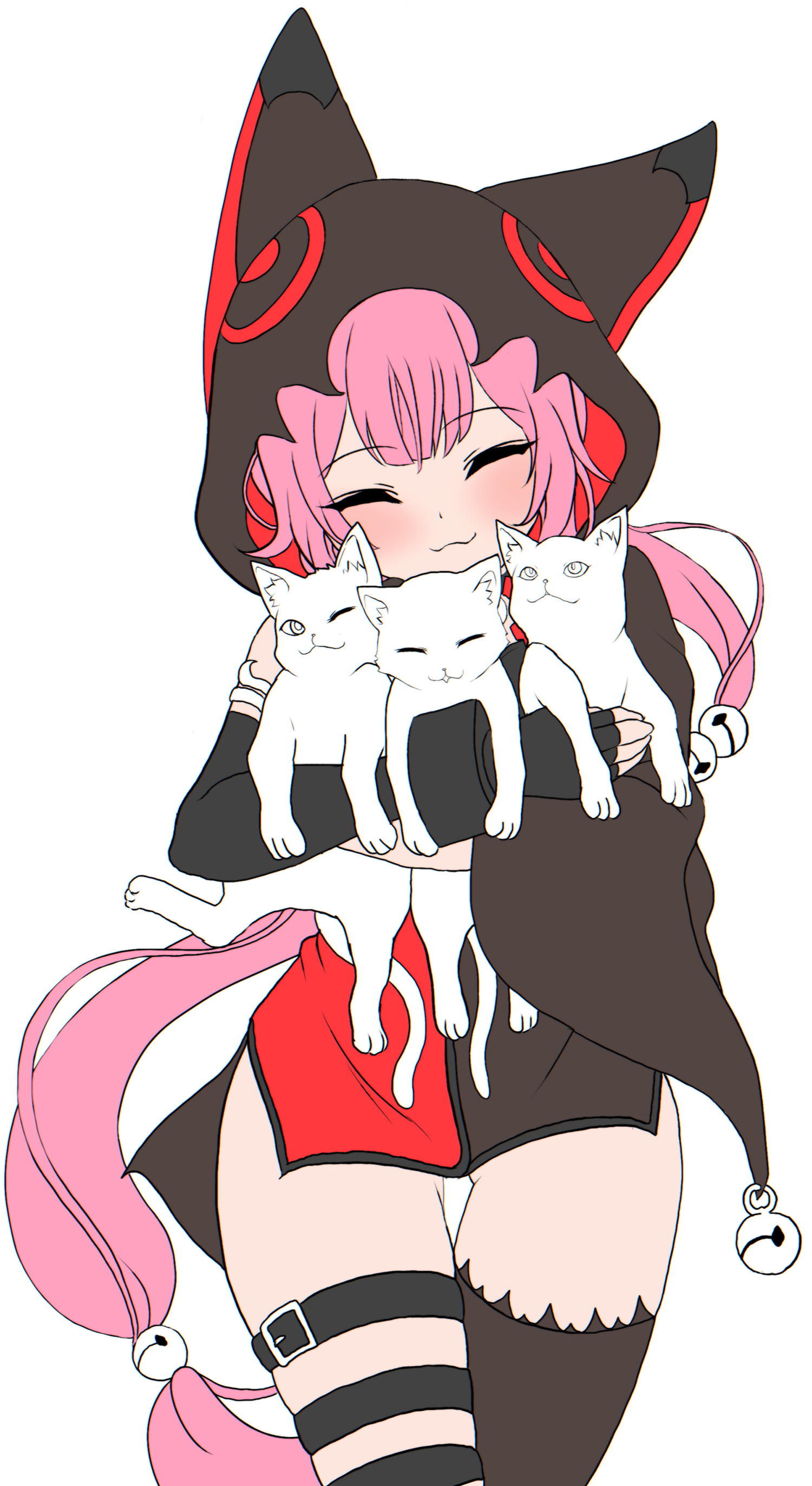 Chii Aruel Gatos Anime 1500x2744