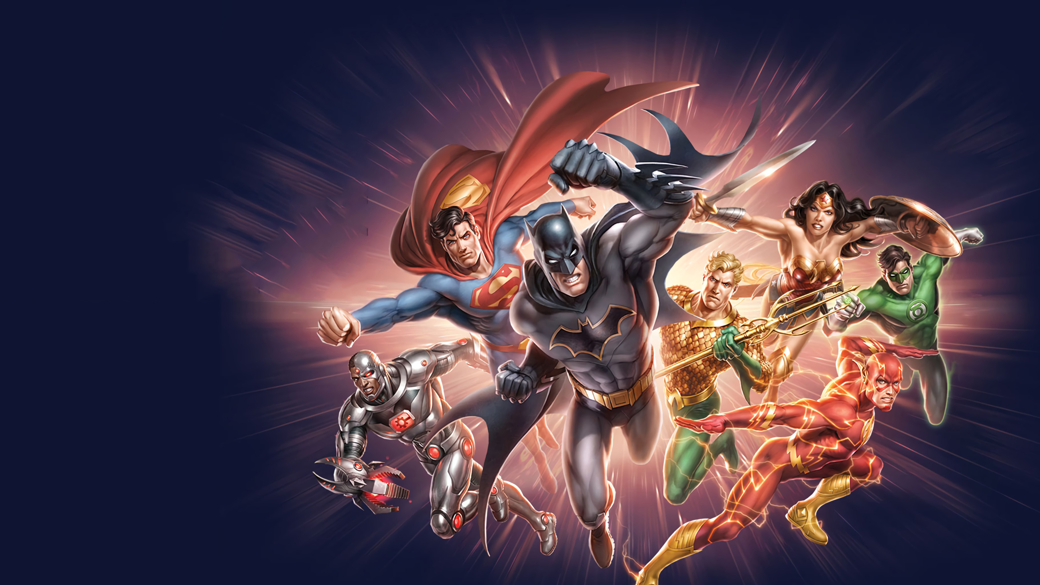 Aquaman Batman Cyborg Dc Comics Dc Comics Flash Green Lantern Justice League Superman Wonder Woman 3632x2043