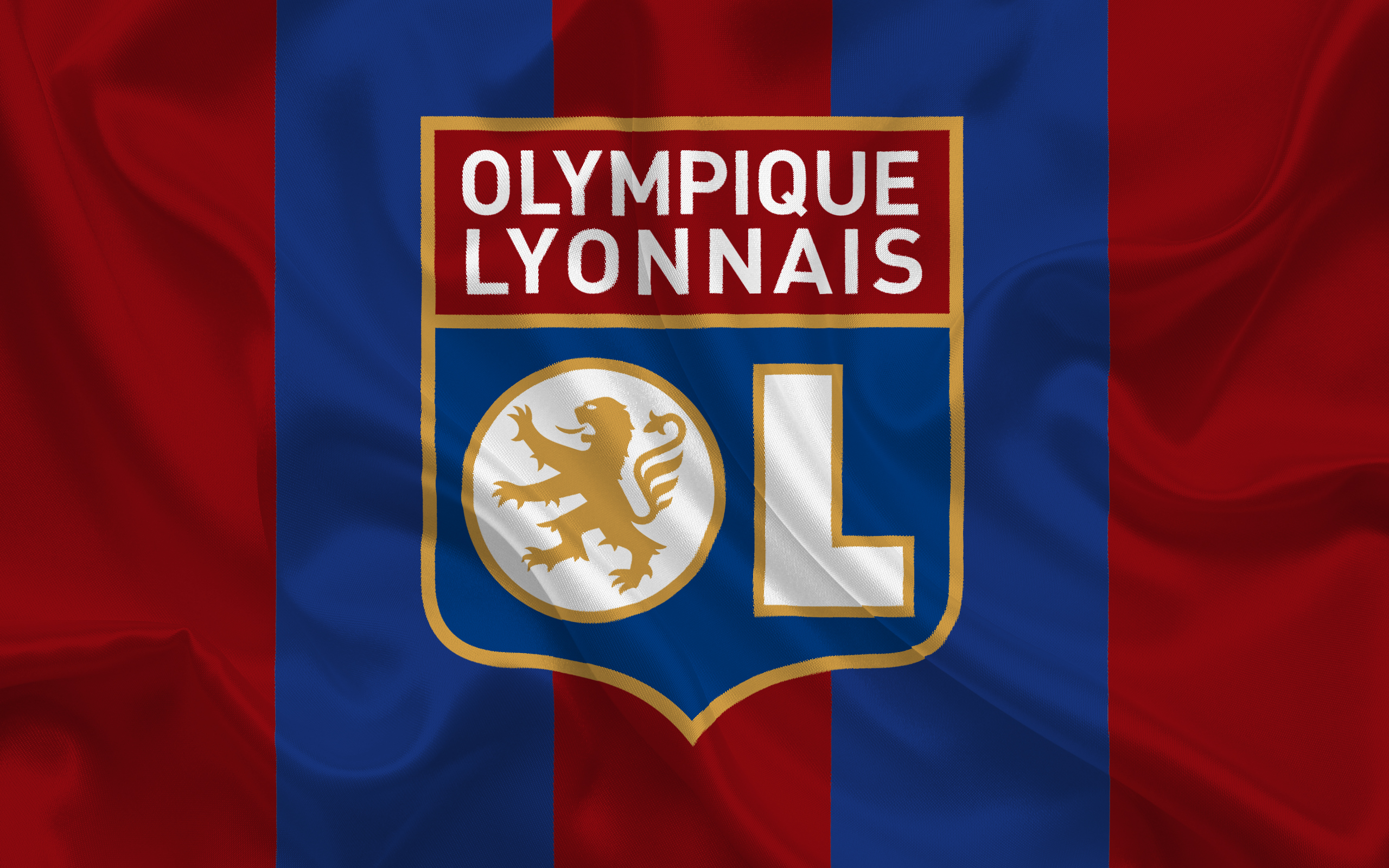 Emblem Logo Olympique Lyonnais Soccer 2560x1600