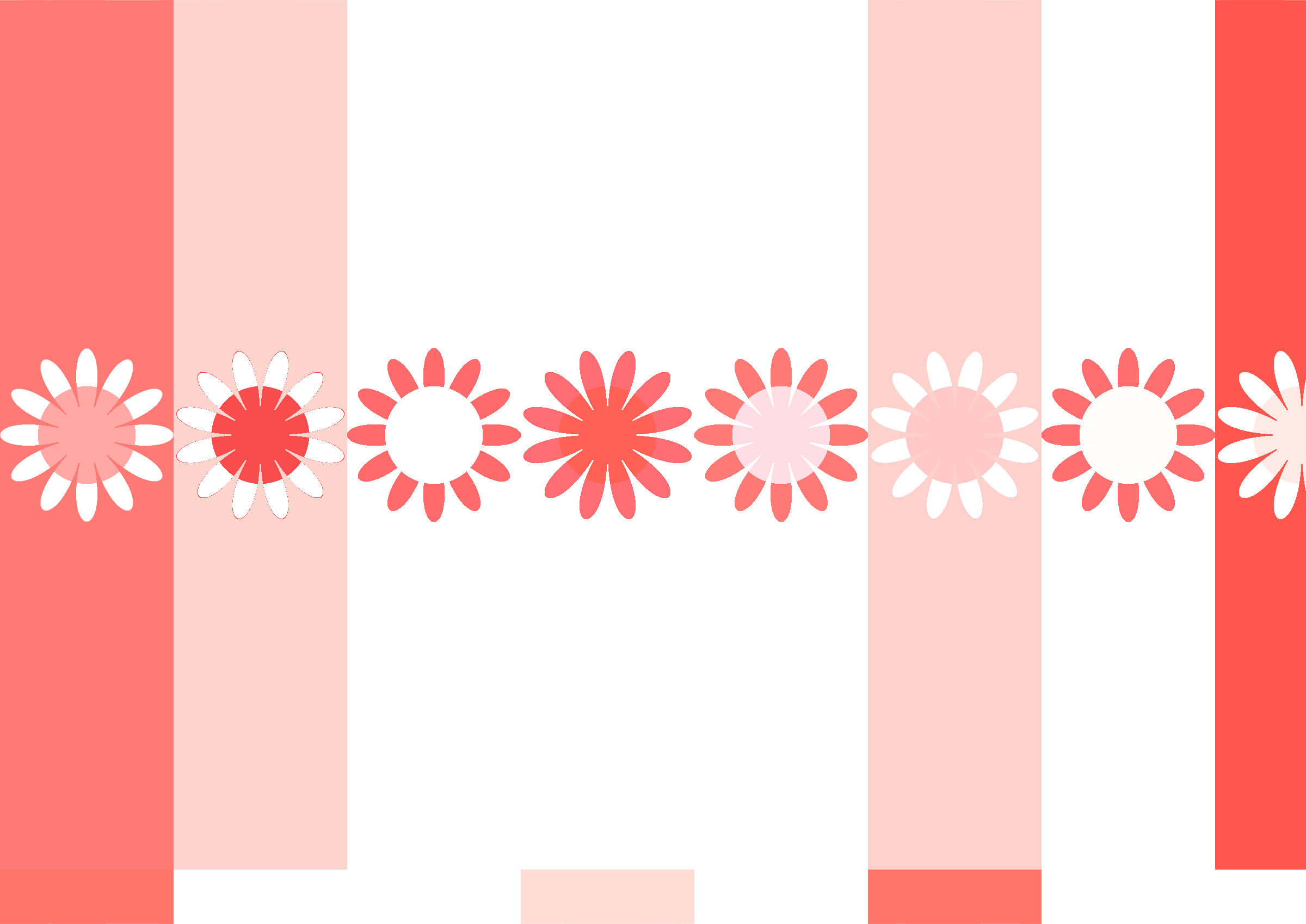 Colors Flower Pattern 2400x1698