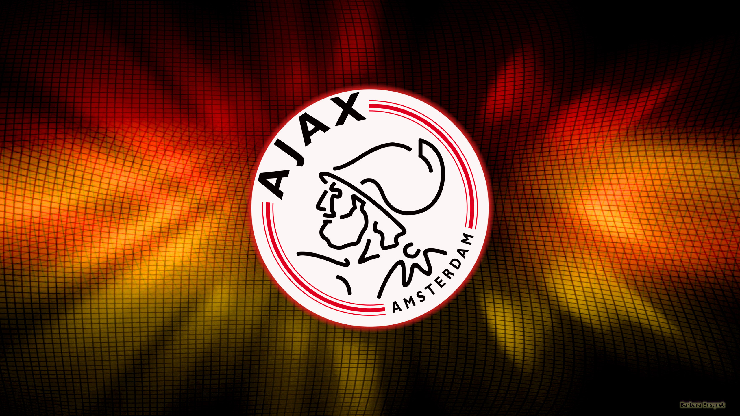 Afc Ajax Emblem Logo Soccer 2560x1440