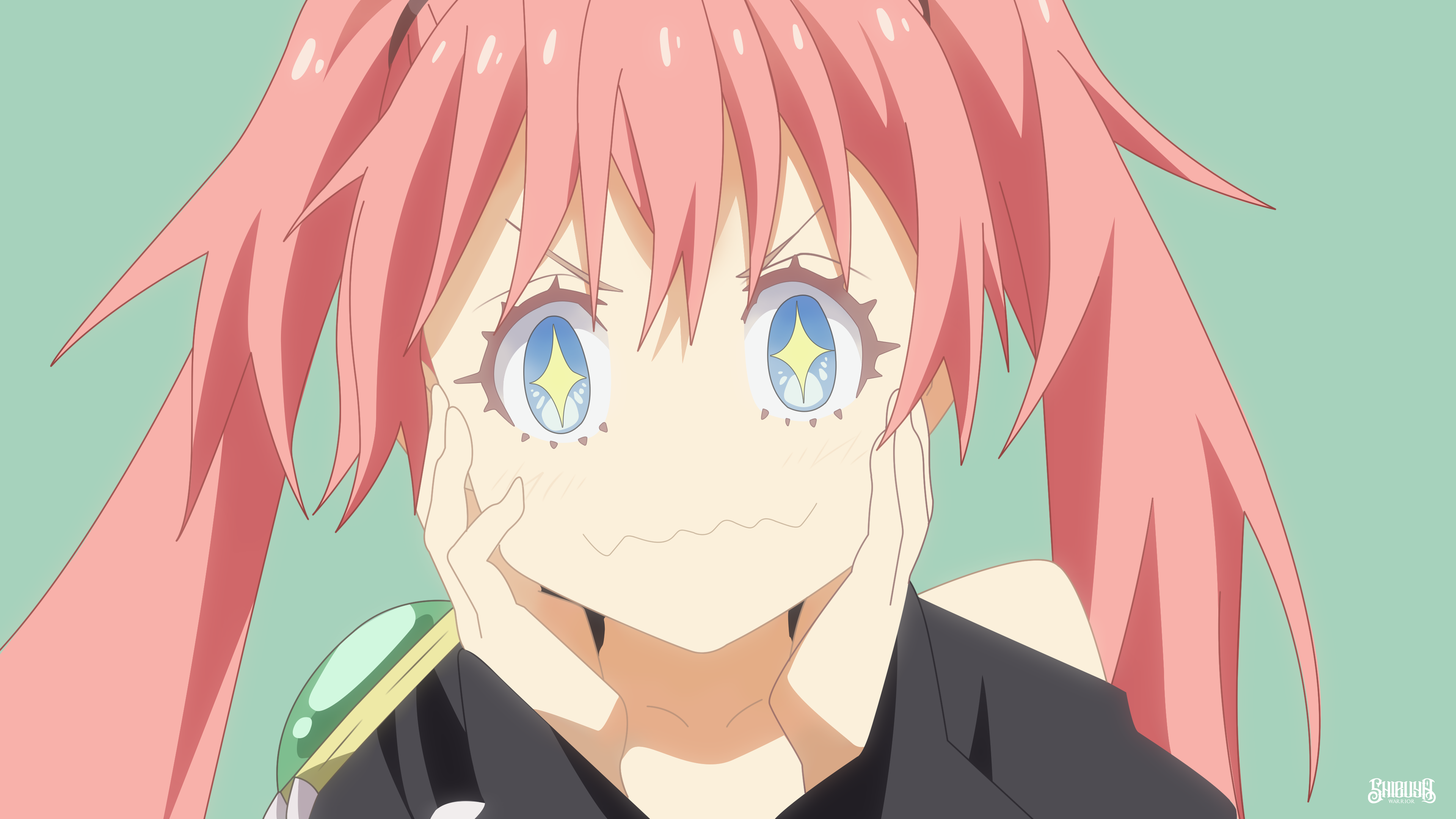 Close Up Milim Nava Pink Hair That Time I Got Reincarnated As A Slime 3840x2160