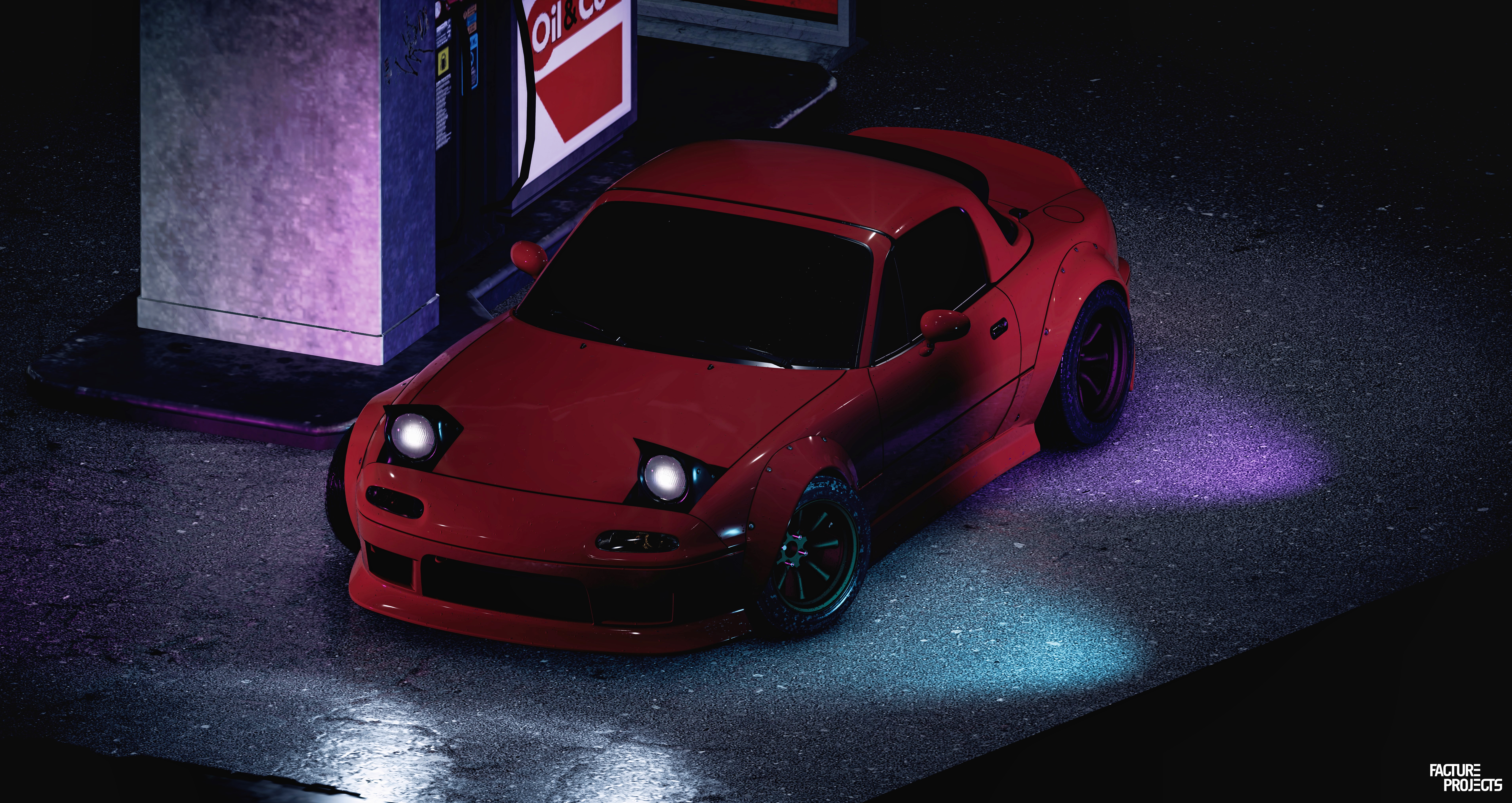 Mazda MX 5 Mazda Red Red Cars NFS 2015 Need For Speed 7636x4056