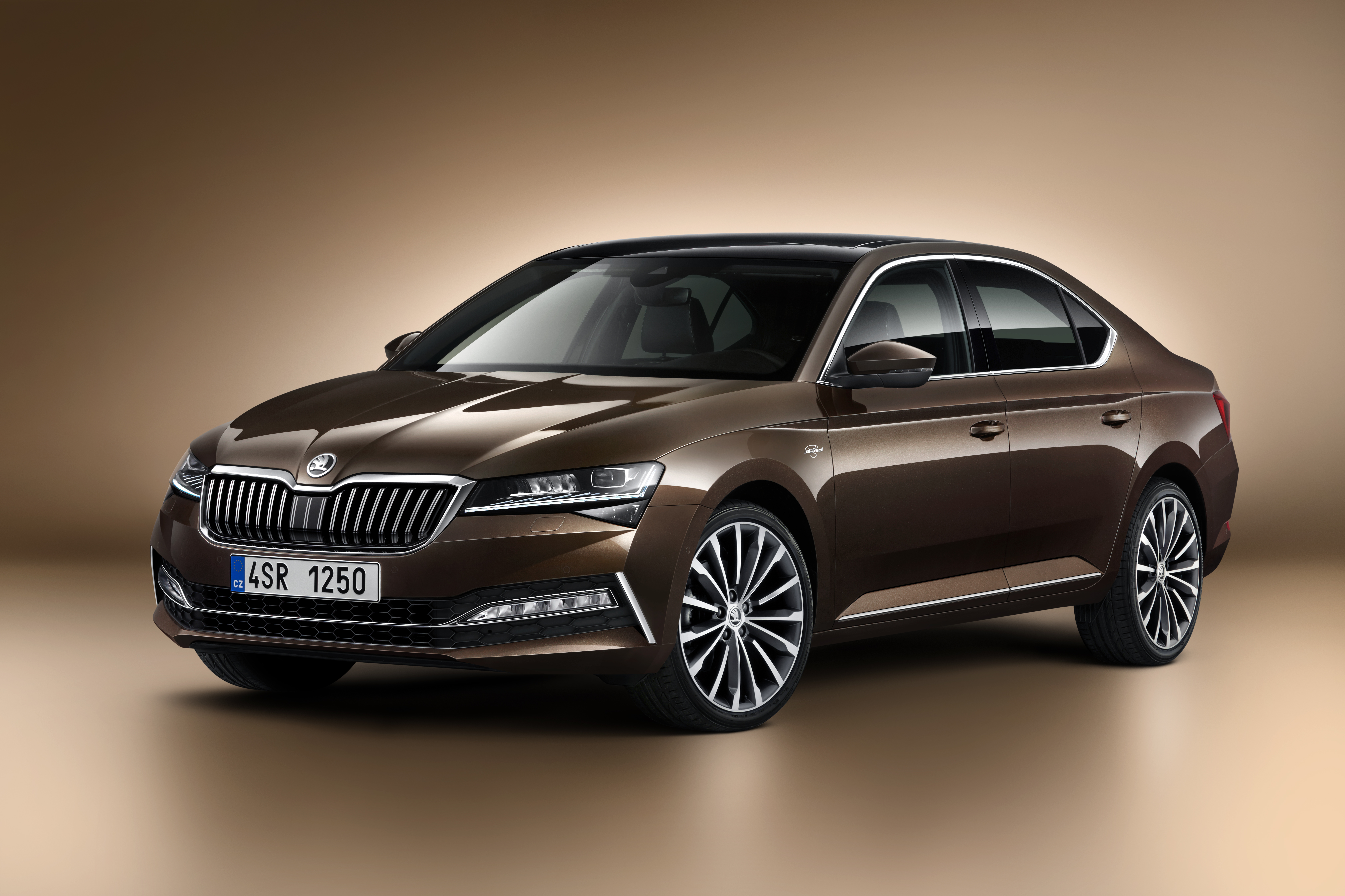 Brown Car Car Vehicle Skoda Skoda Superb 6720x4480