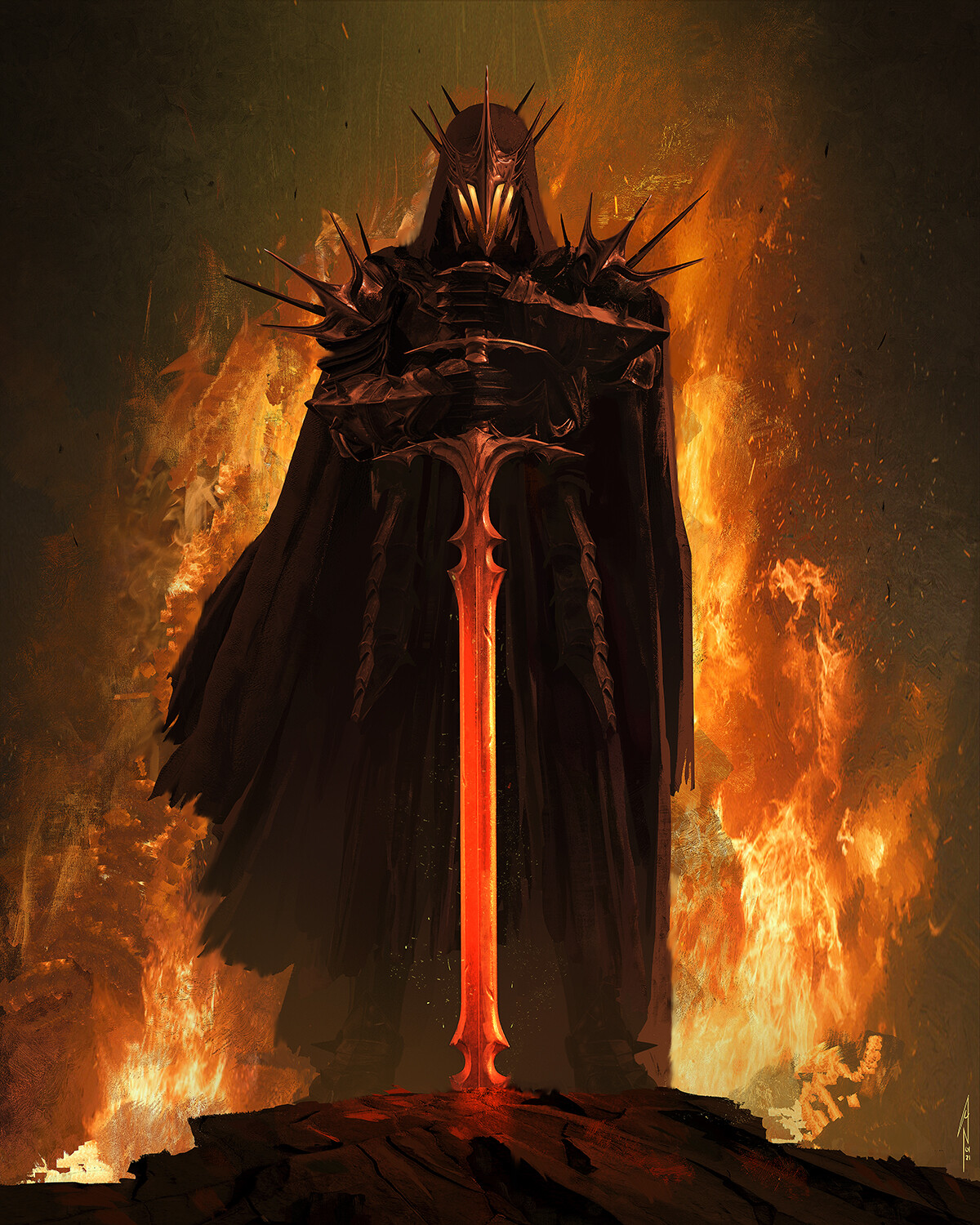 Witch King Of Angmar The Lord Of The Rings 1200x1500