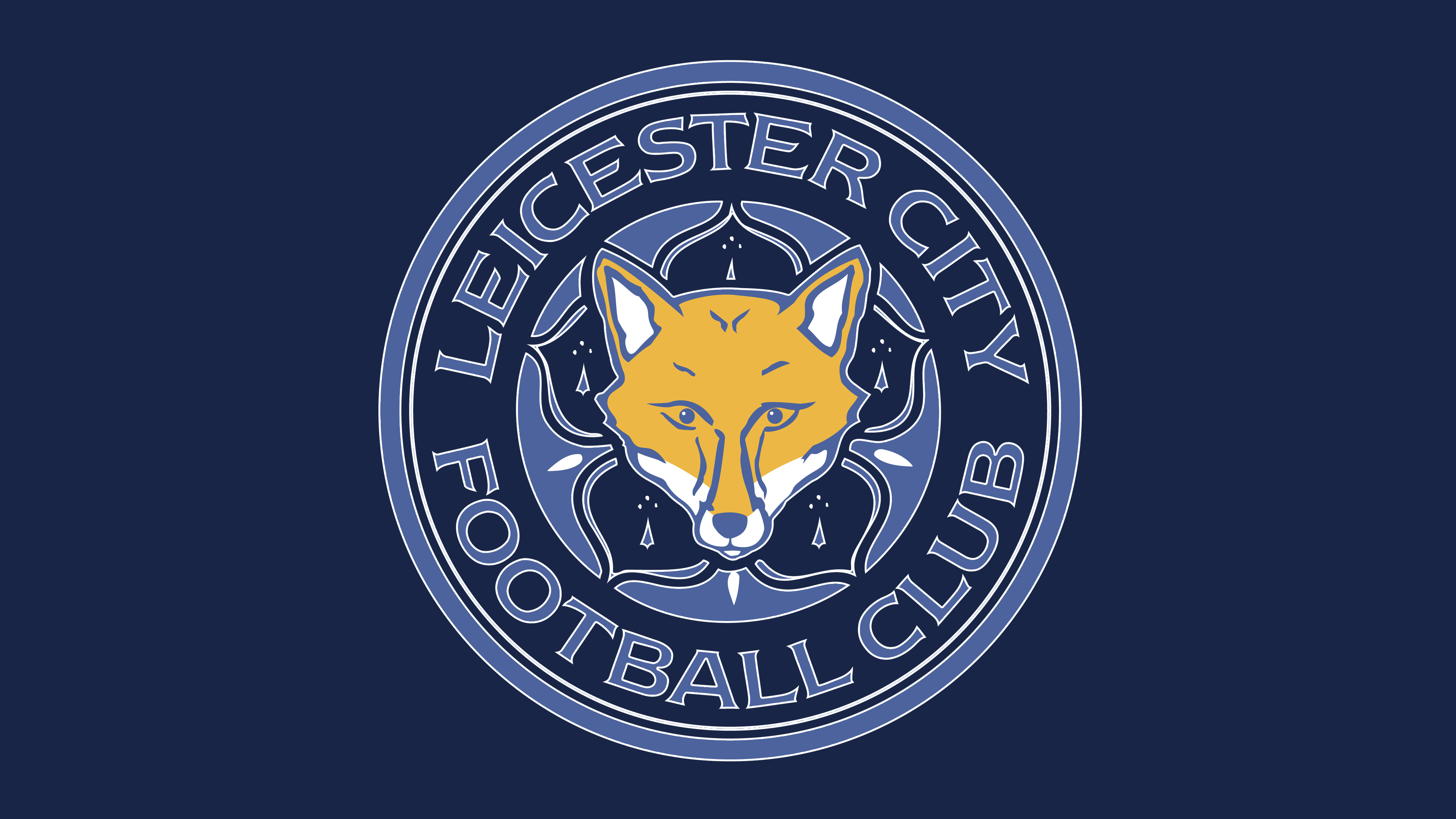 Emblem Leicester City F C Logo Soccer 3840x2160