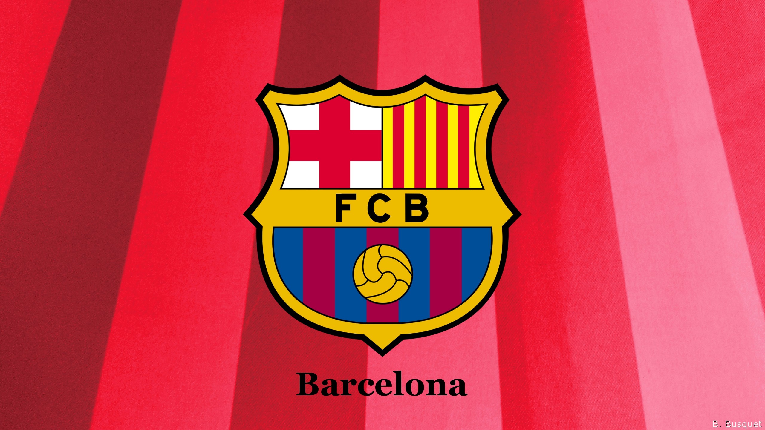 Emblem Fc Barcelona Logo Soccer 2560x1440