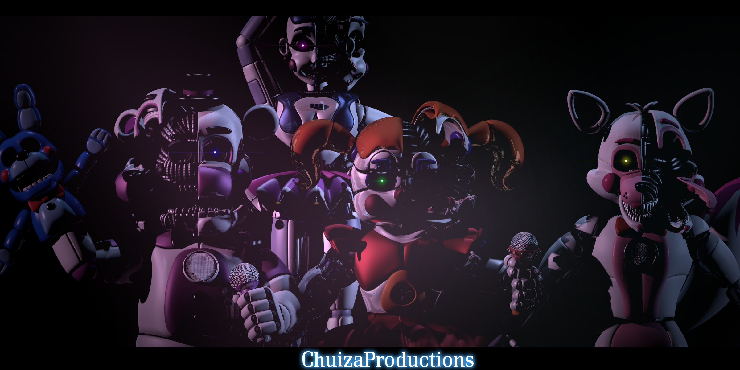 Video Game Five Nights At Freddy 039 S Sister Location 2400x1200