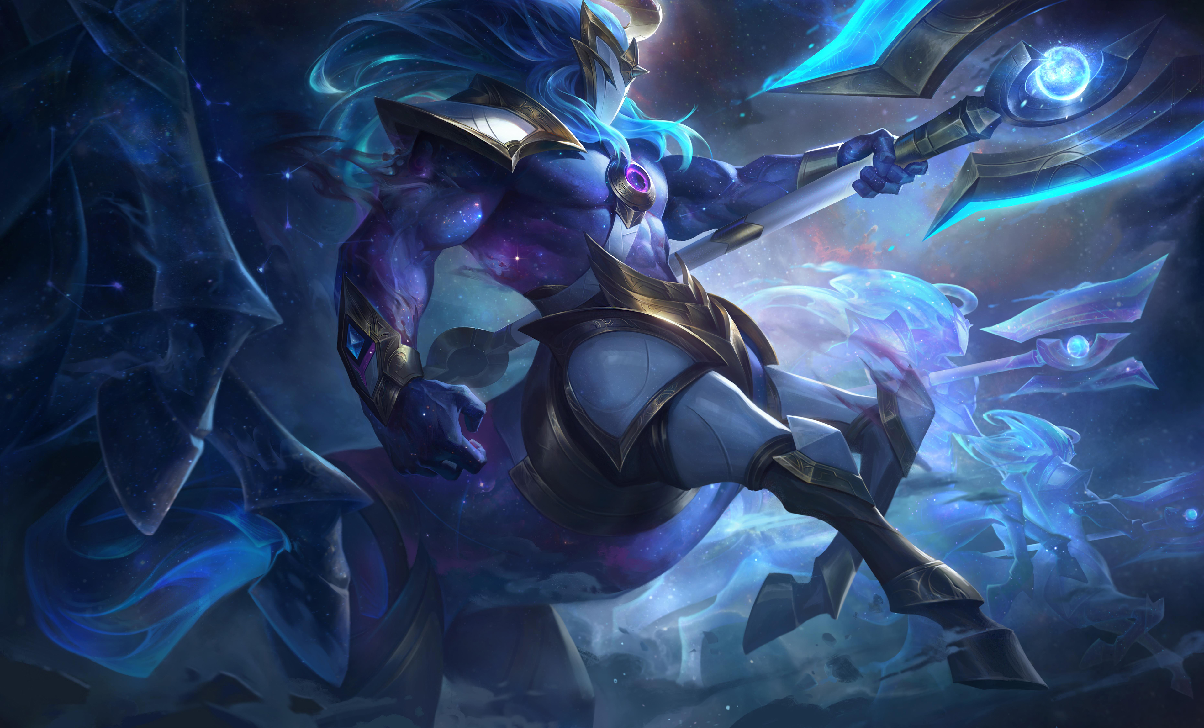 League Of Legends Game Characters Hecarim 3840x2322