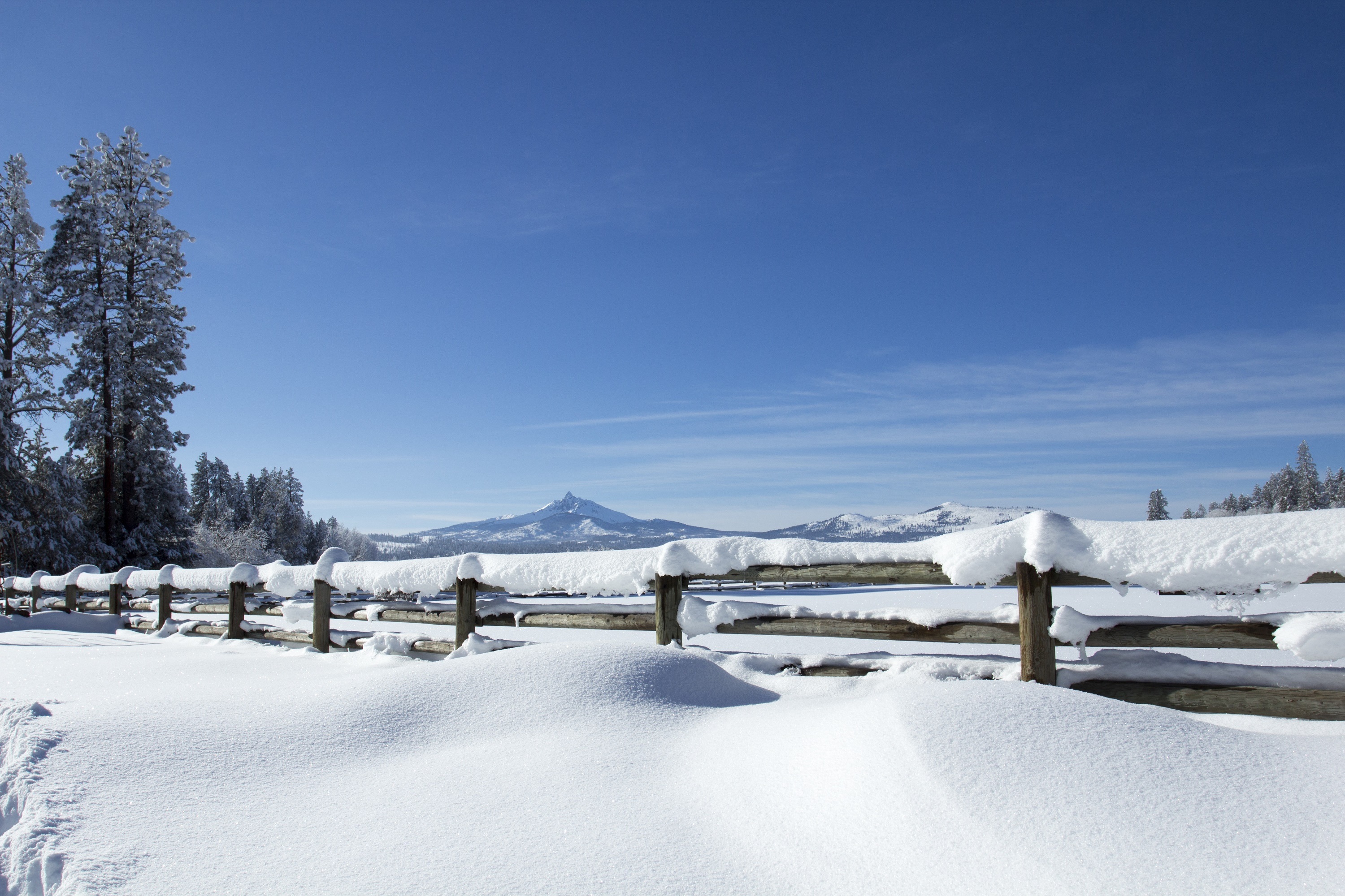 polk county oregon scenery winter