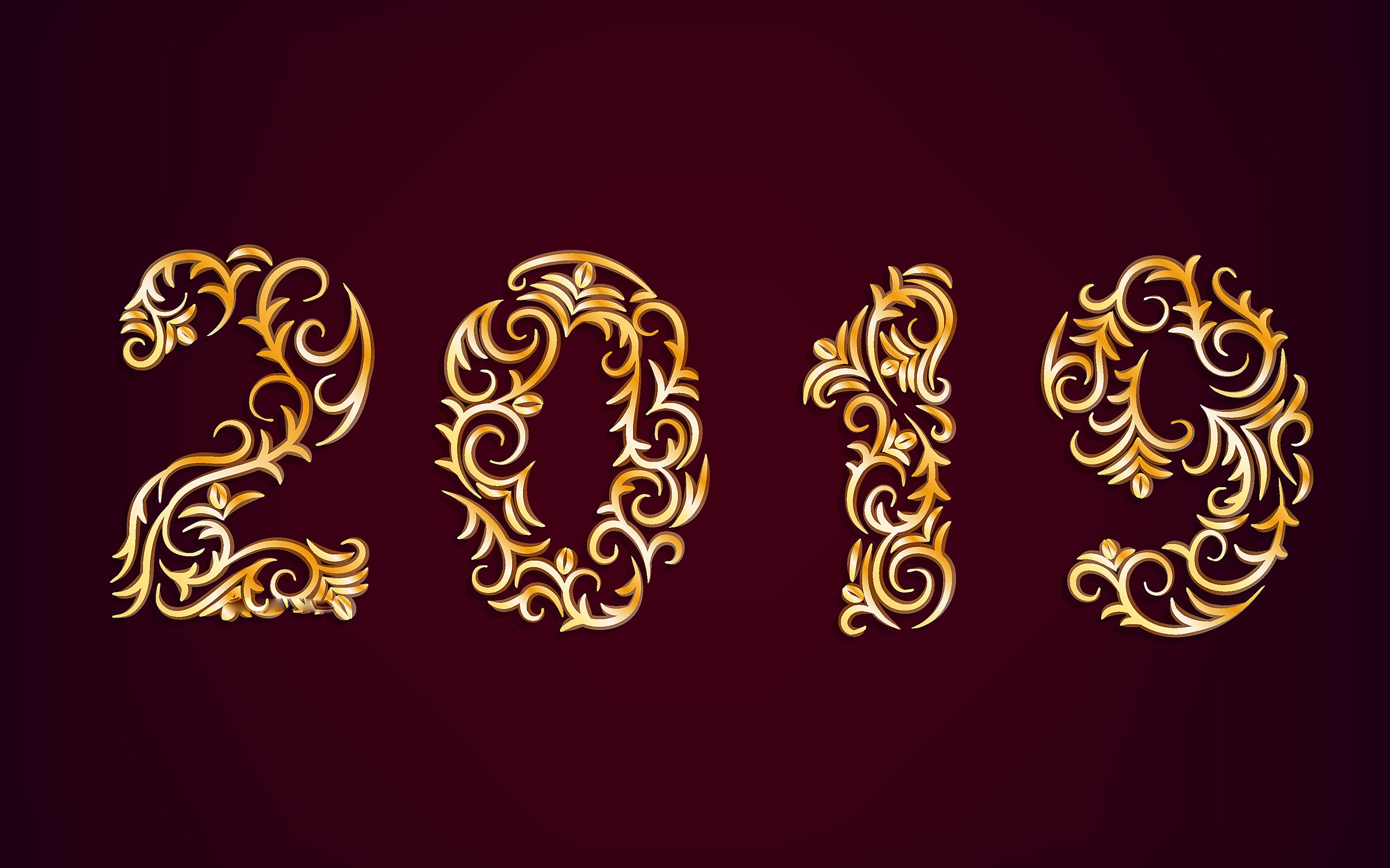 New Year 2019 2400x1500