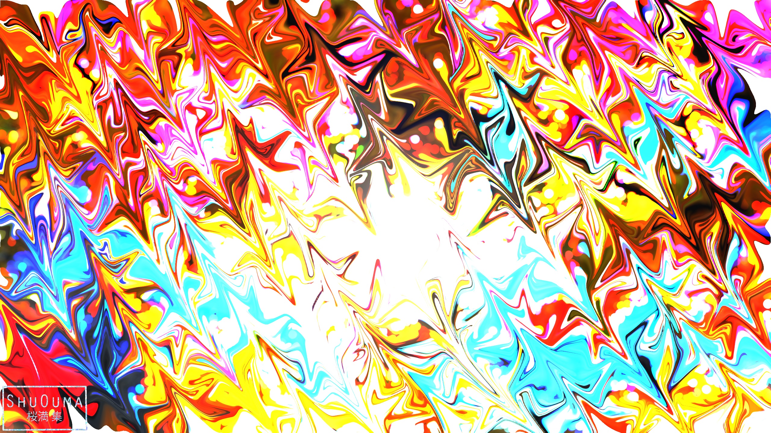 Abstract Colors 2560x1440