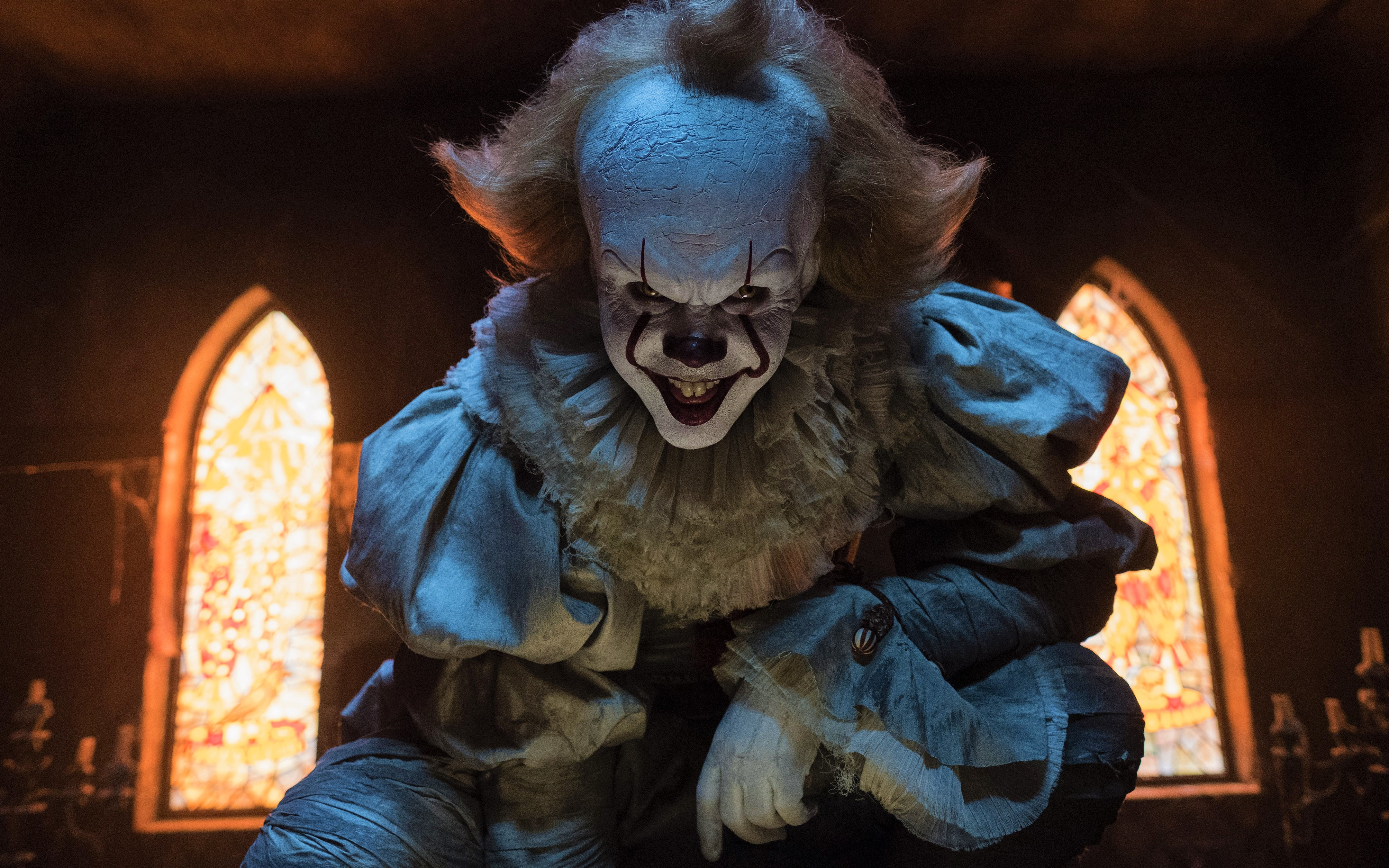 Clown It 2017 It Movie Pennywise It Scary Stephen King 4320x2700