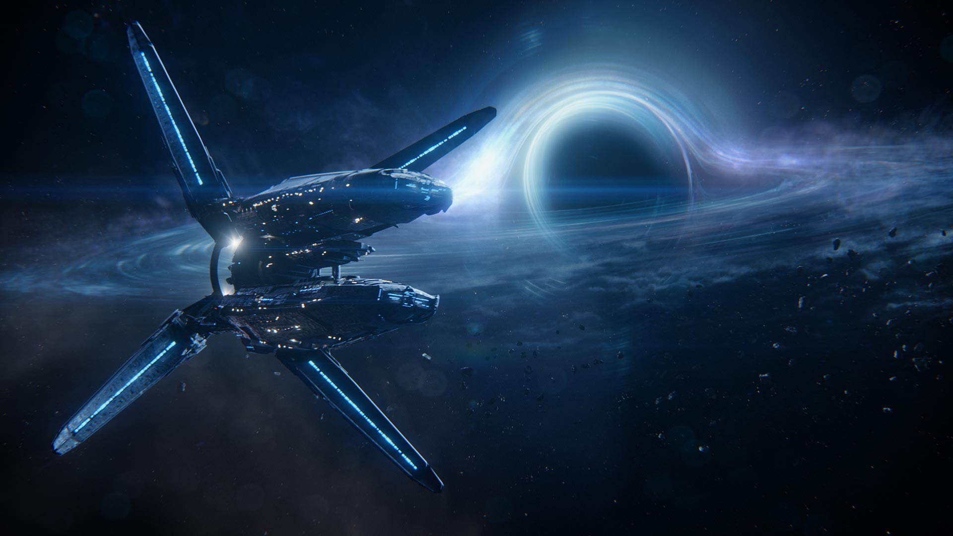 Hyperion Ark Mass Effect Andromeda Mass Effect Andromeda Space Black Holes Galaxy Science Fiction Sp 1920x1080