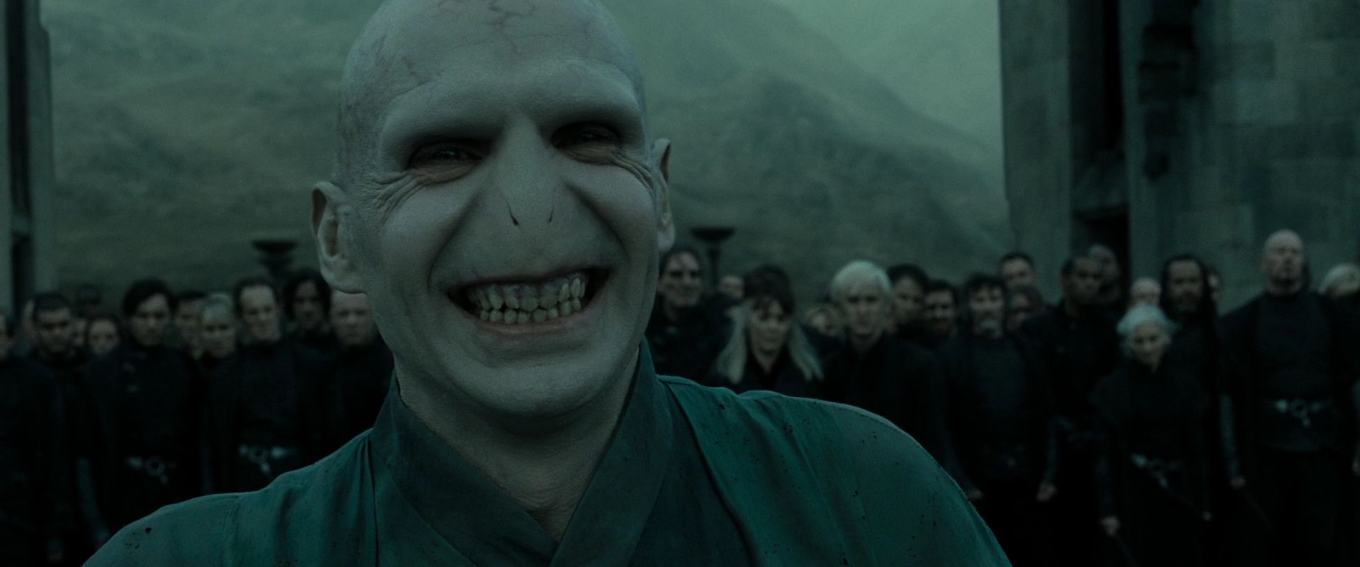 Lord Voldemort Wizard Harry Potter And The Deathly Hallows Laughing 1920x800