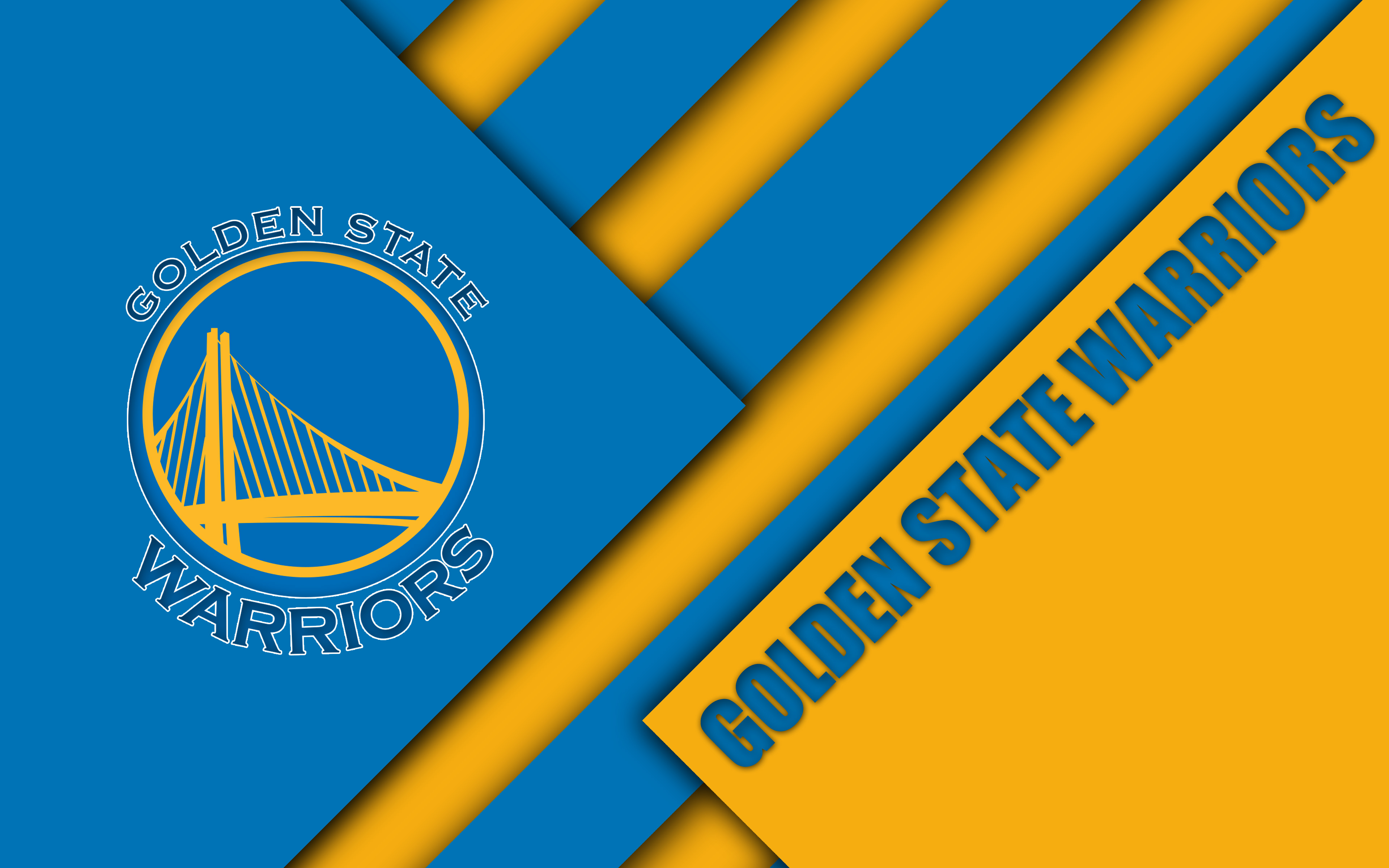 Basketball Golden State Warriors Logo Nba 3840x2400