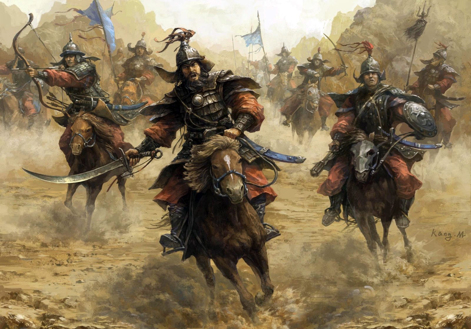 Mongols Warrior 1600x1119