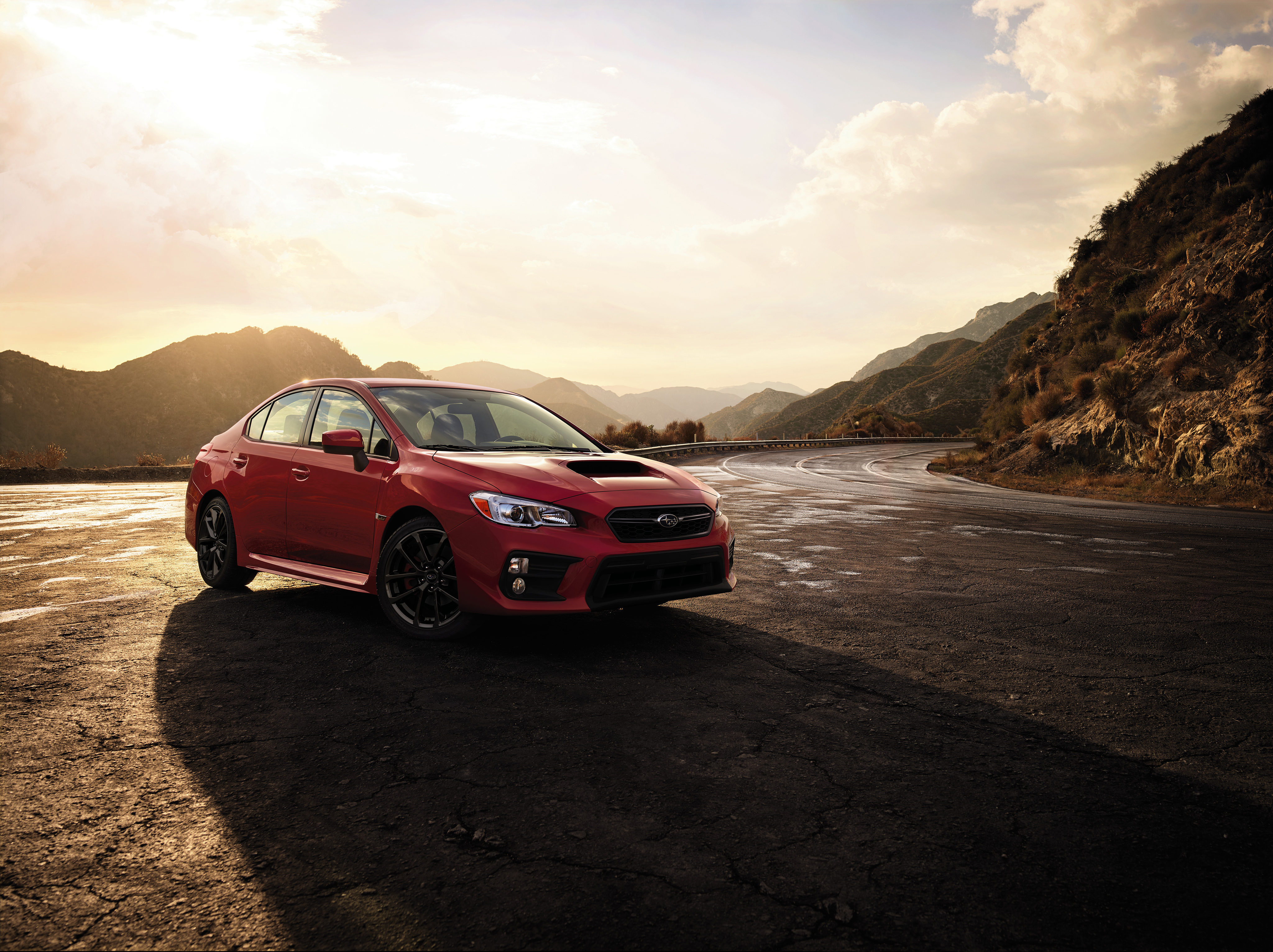 Car Red Car Sport Car Subaru Subaru Wrx Vehicle 4096x3065