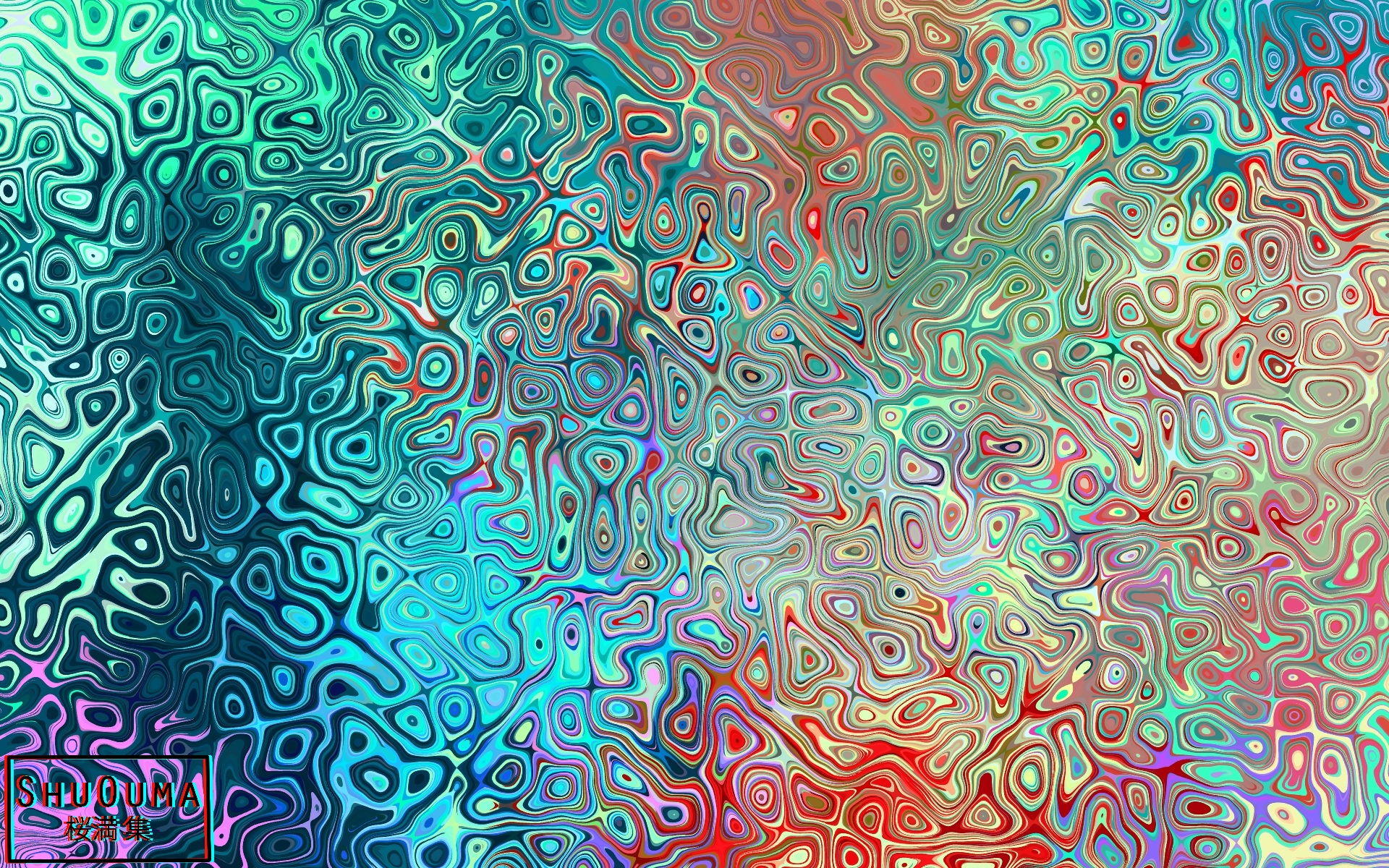 Abstract Glass 1920x1200
