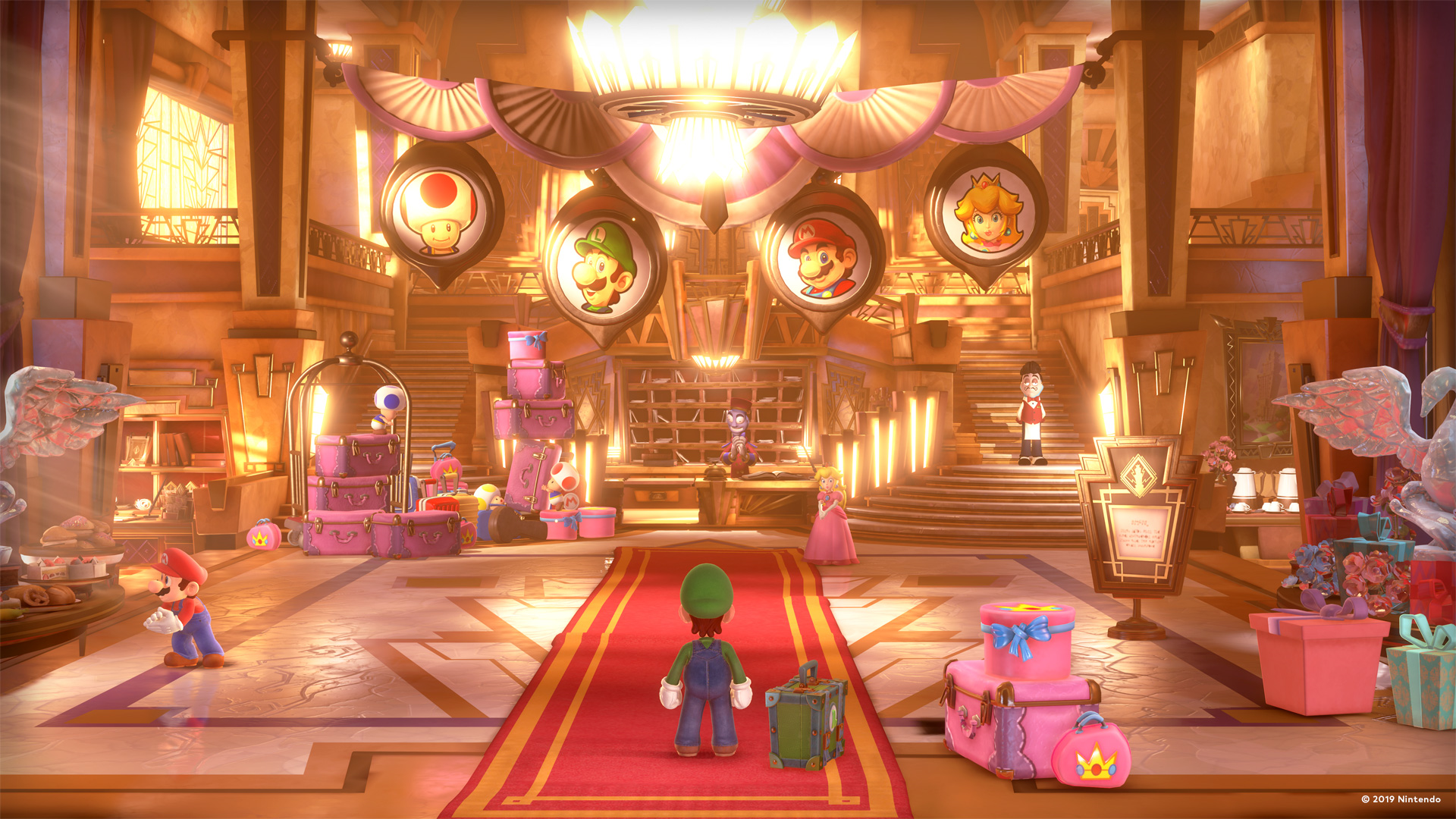 Luigi Luigis Mansion 3 Video Games Nintendo Mario Character Nintendo Switch 1920x1080