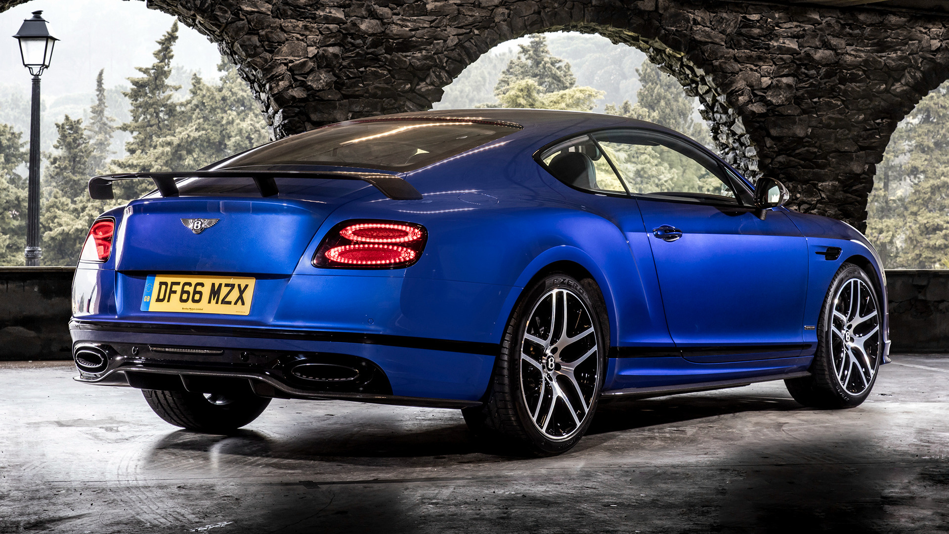 Bentley Continental Supersports Blue Car Car Luxury Car Sport Car 1920x1080