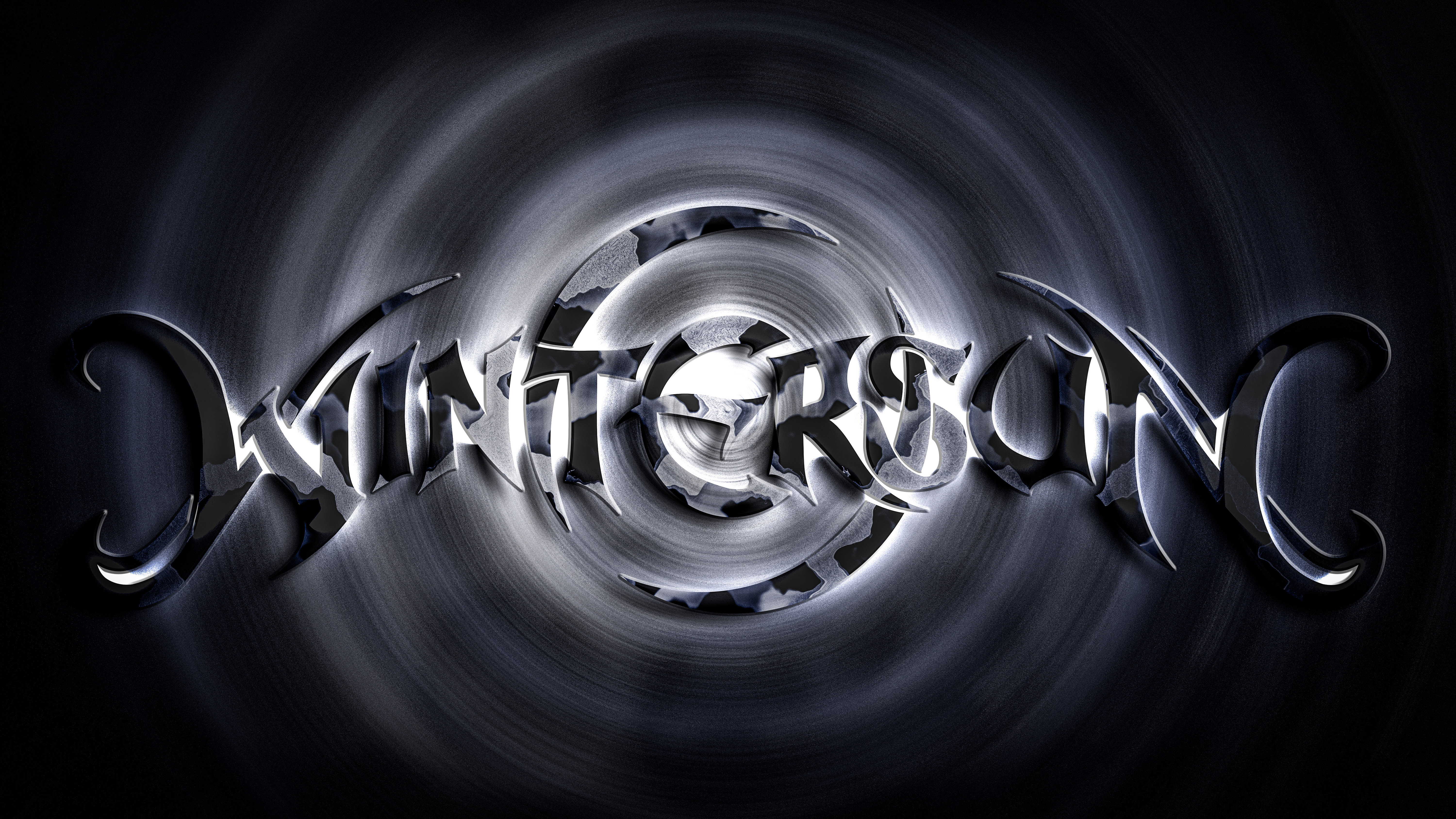 Wintersun Music Metal Band Finland Band Logo Typography Logo Melodic Death Metal Symphonic Metal 6000x3375