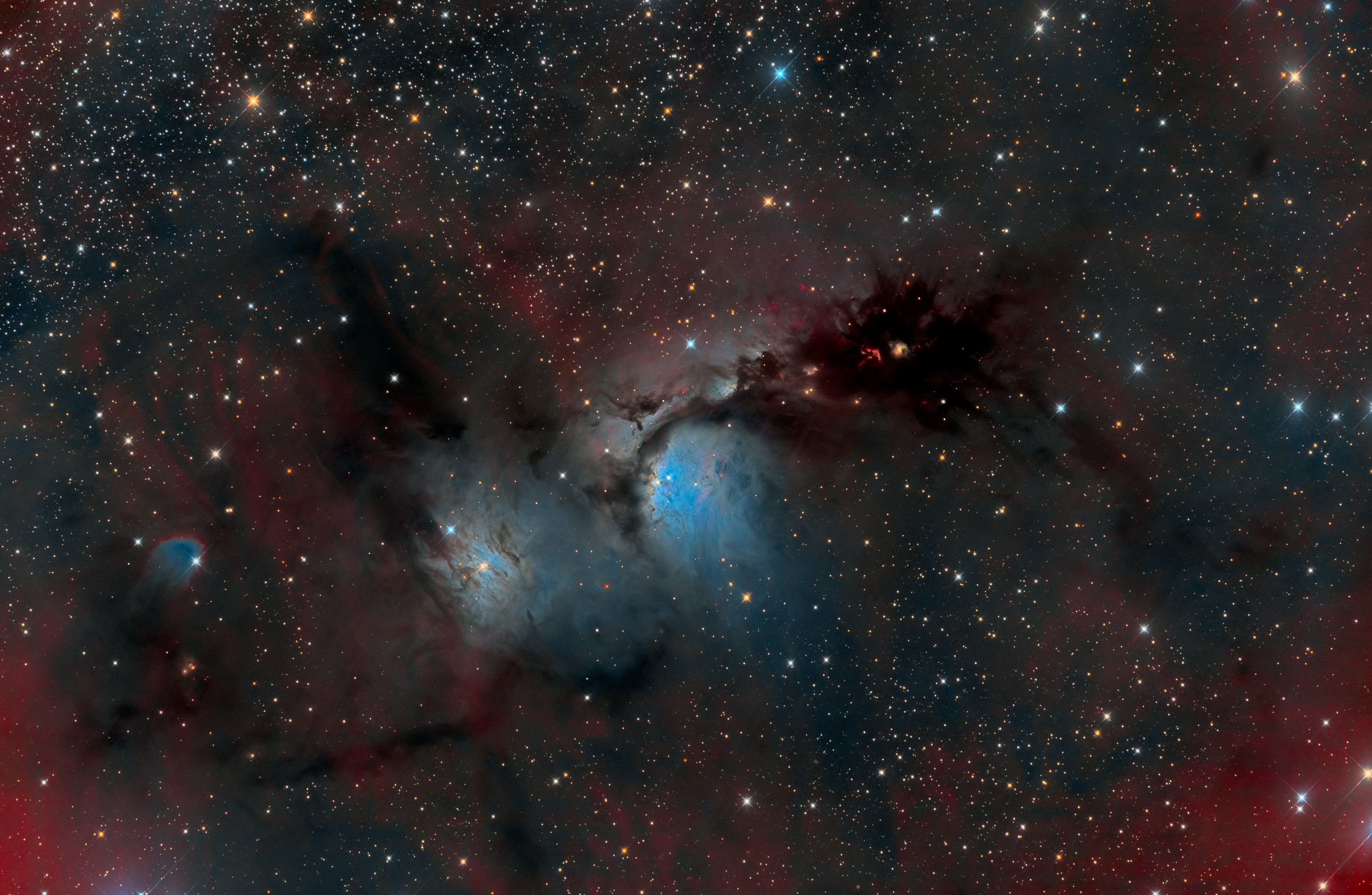 Nebula Space Stars 3547x2315