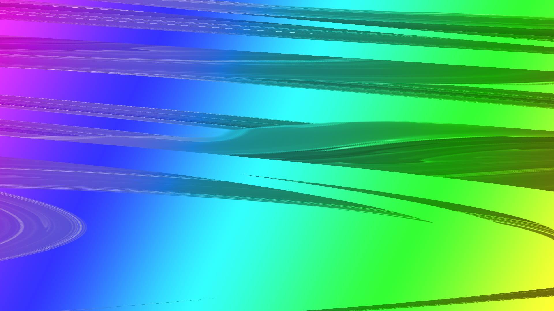 Abstract Artistic Blue Colorful Colors Digital Art Gradient Green 1920x1080