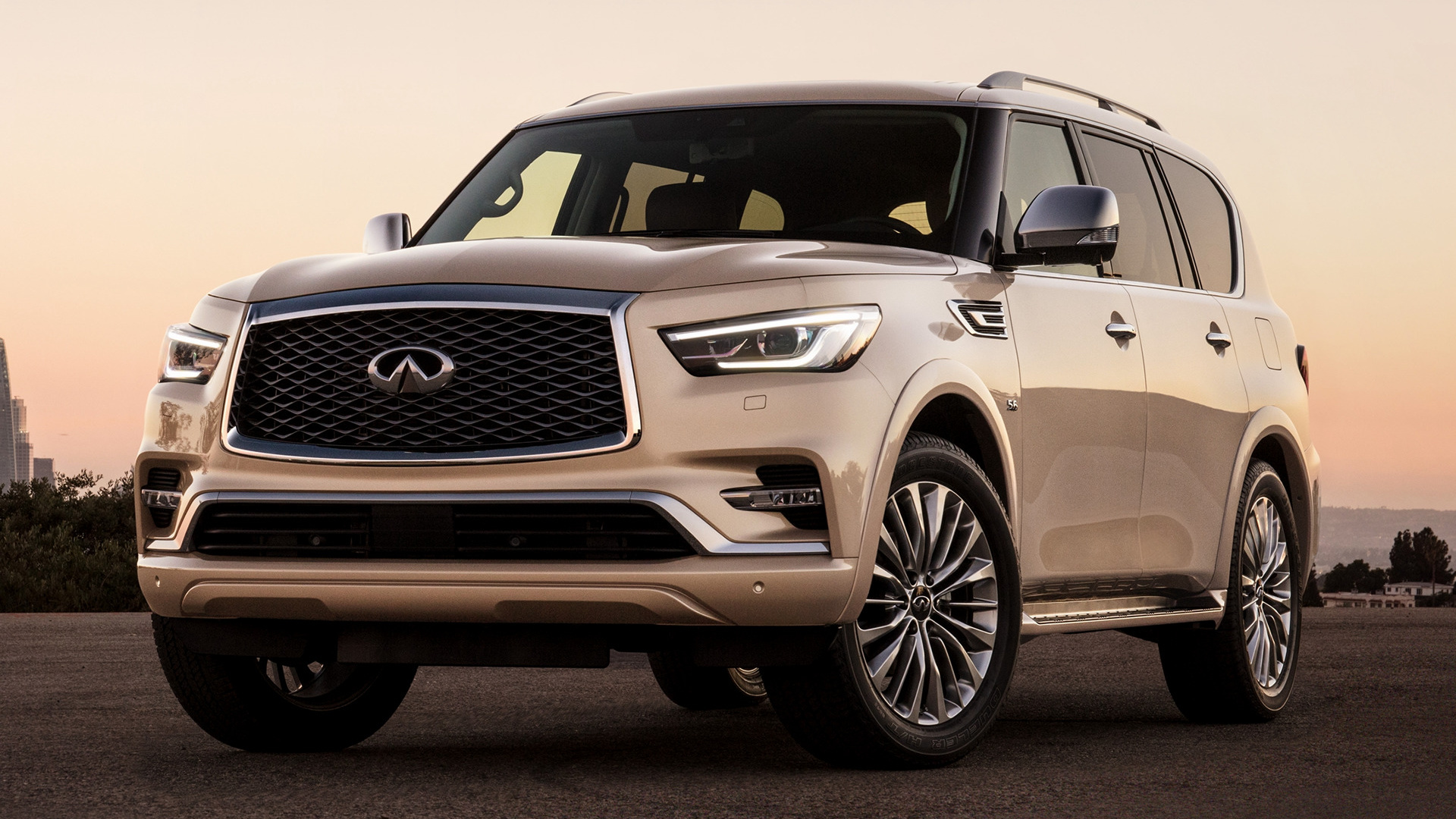 Car Infiniti Qx80 Luxury Car Suv 1920x1080