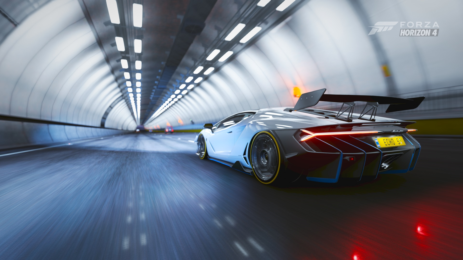 Forza Horizon 4 Car Lamborghini Centenario Tunnel 1920x1080