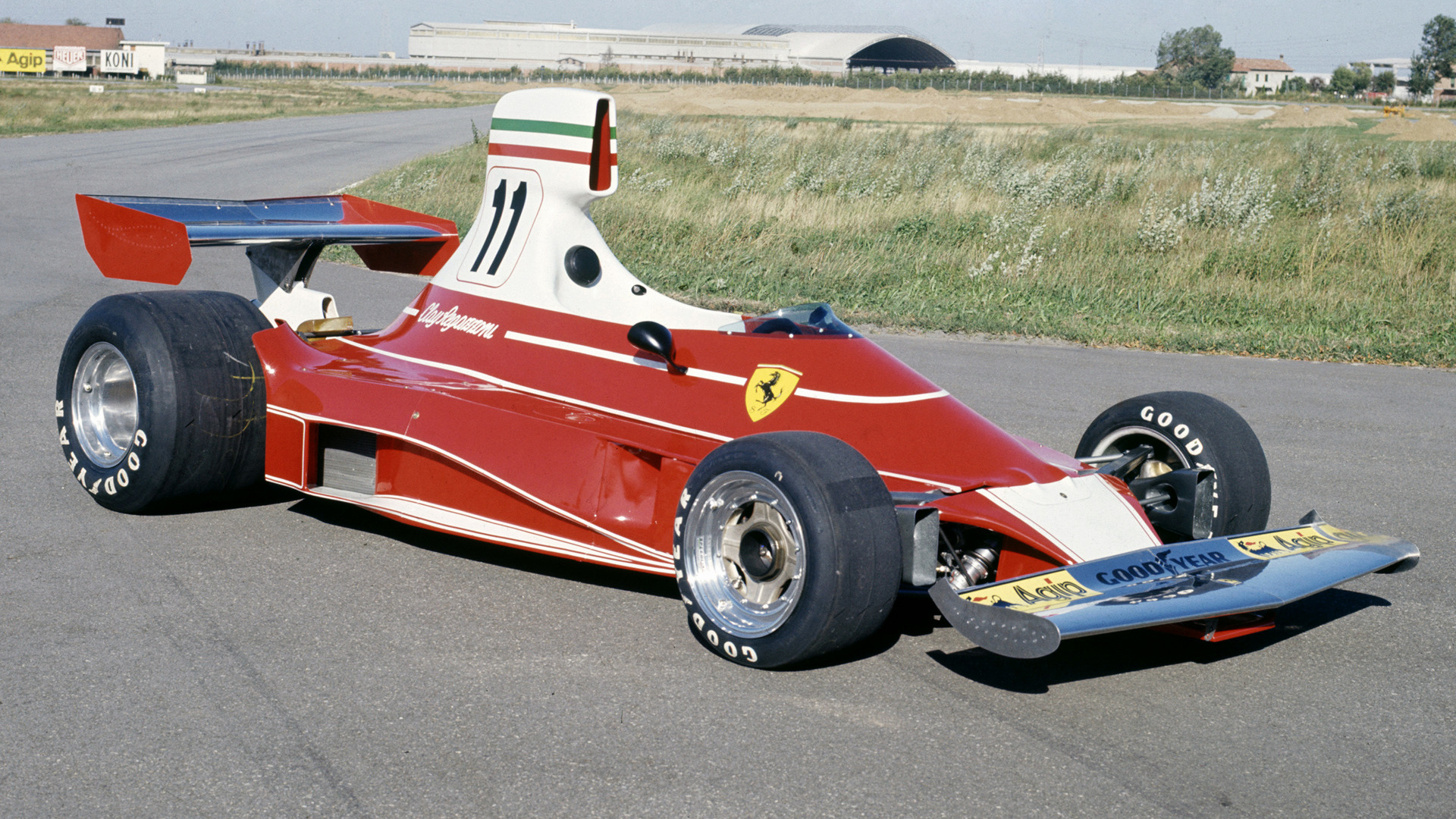 Car Ferrari 312 T Formula 1 Old Car Race Car Red Car 1920x1080